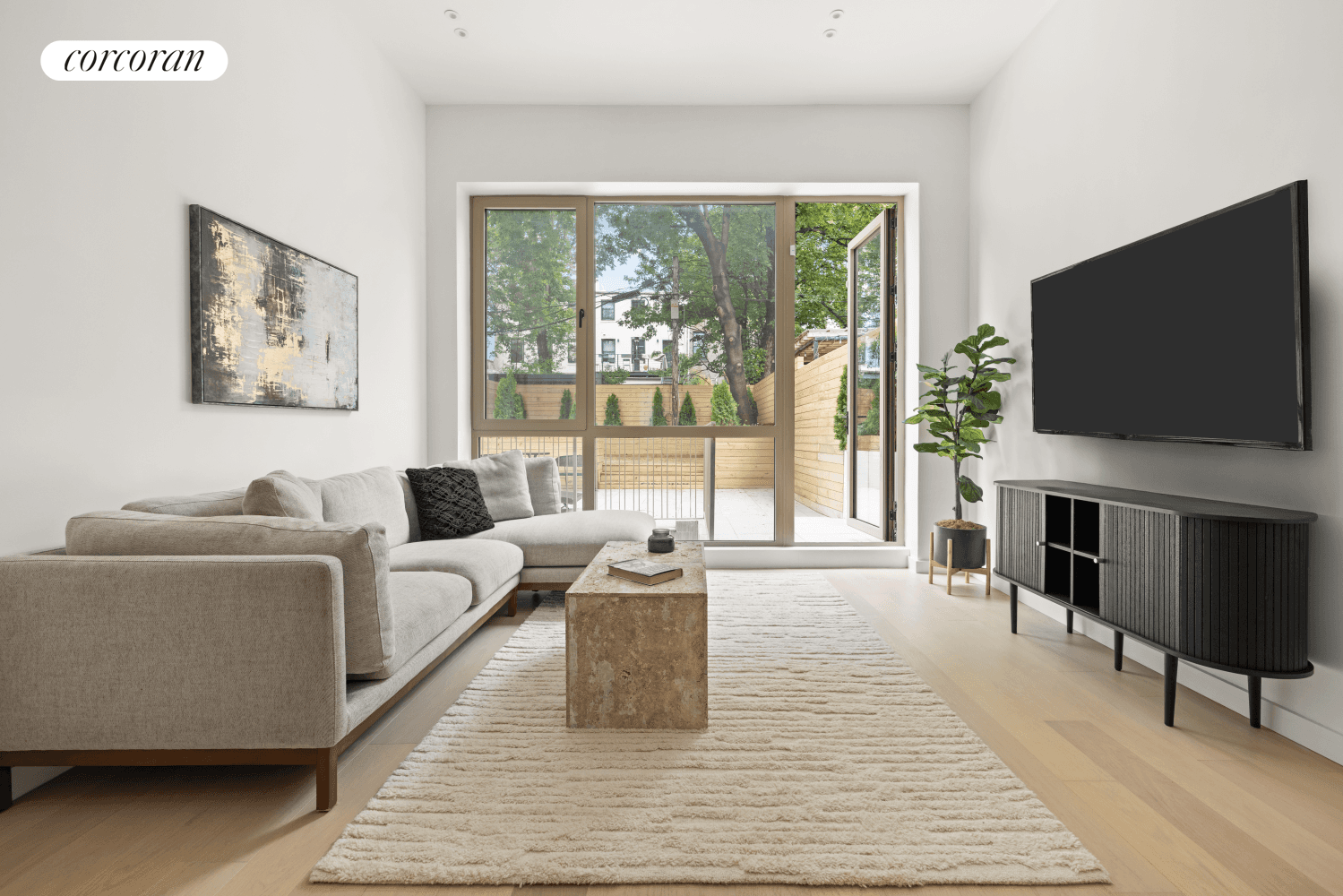 Unit 1 at 56 Quincy Street is an impeccably designed 2 bedroom, 2.