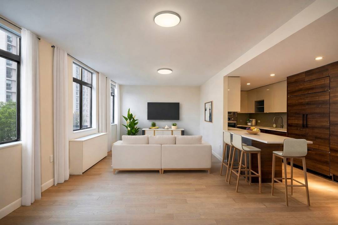 Turnkey and beautifully renovated, this true 3 bedroom, 3 bathroom condo offers approximately 1, 600 square feet of oversized rooms, thoughtful design, and exceptional storage in one of Battery Park ...