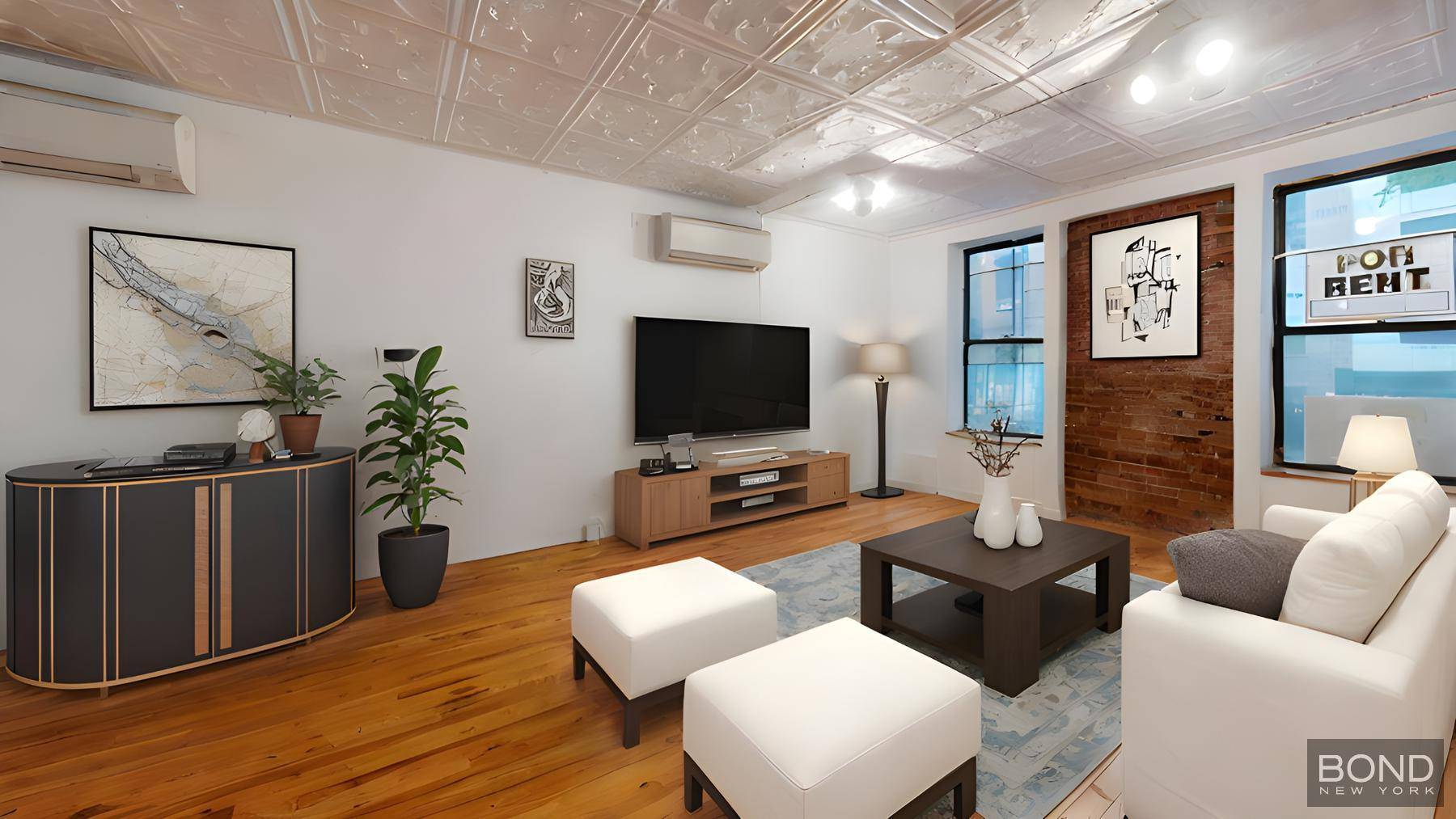 Vibrant Loft Living in the Heart of Lower East Side OWNER PAYS BROKER FEE !