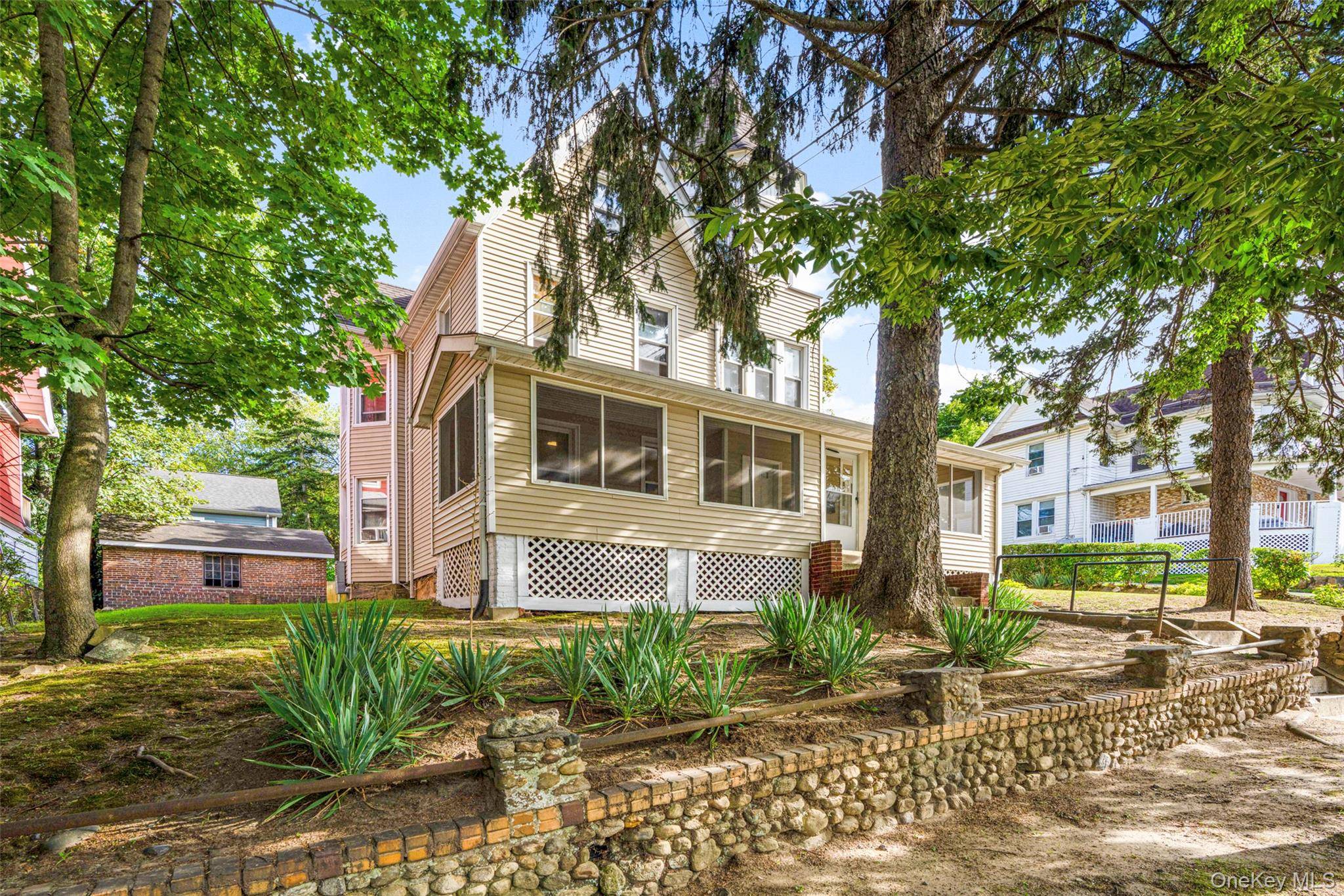 Set back from tree lined street with attractive curb appeal in the vibrant family friendly Fisher Hill neighborhood offering convenient walk to all downtown White Plains has to offer and ...