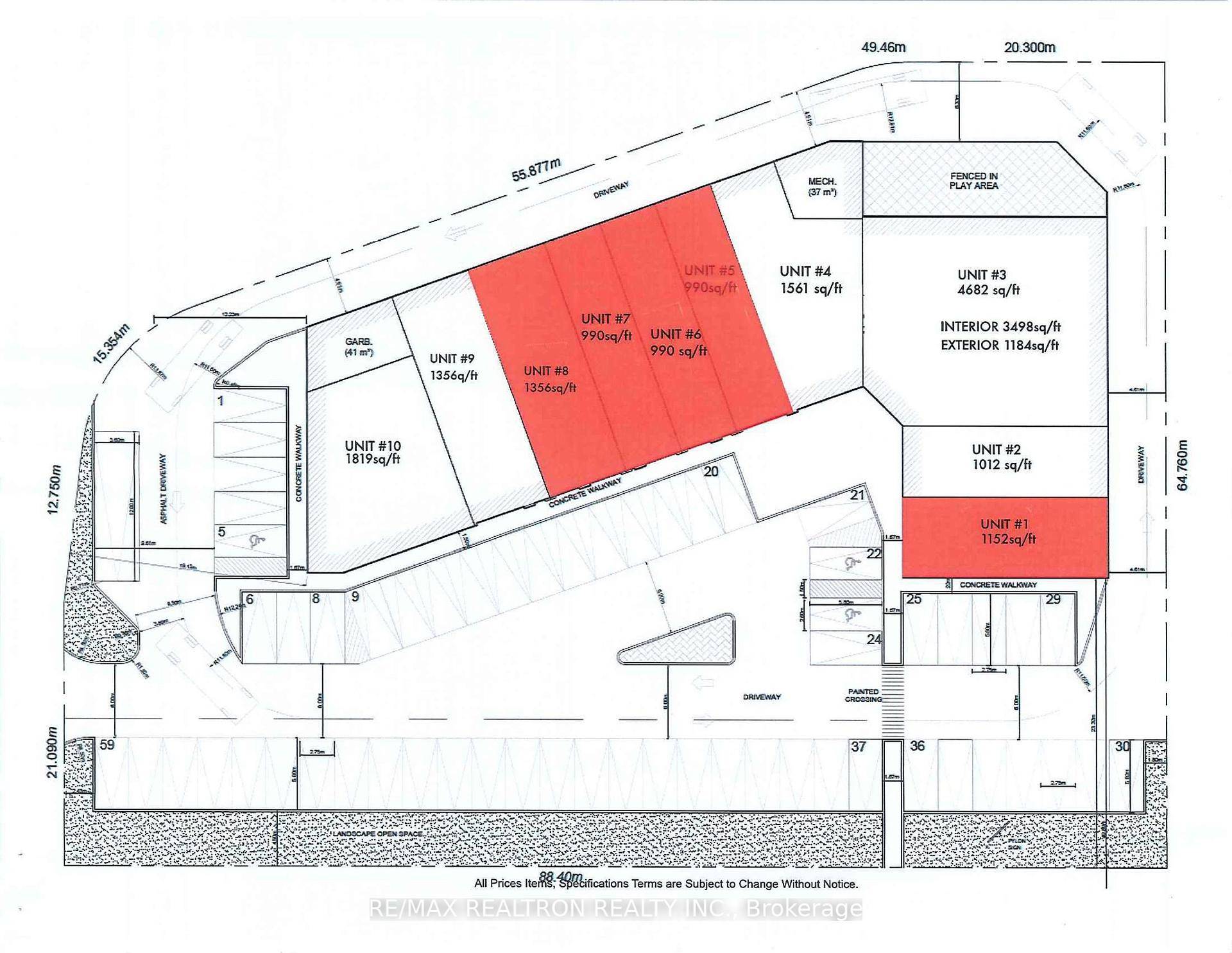 Great opportunity to own your property in a modern plaza in Markham !