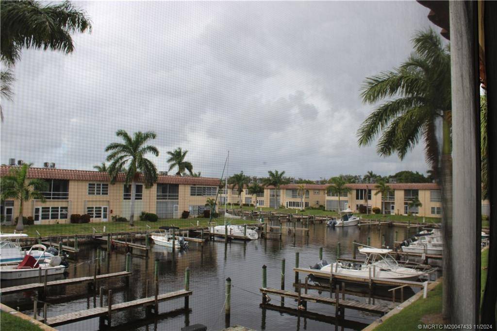 2 2 corner unit on 2nd floor with a DOCK.