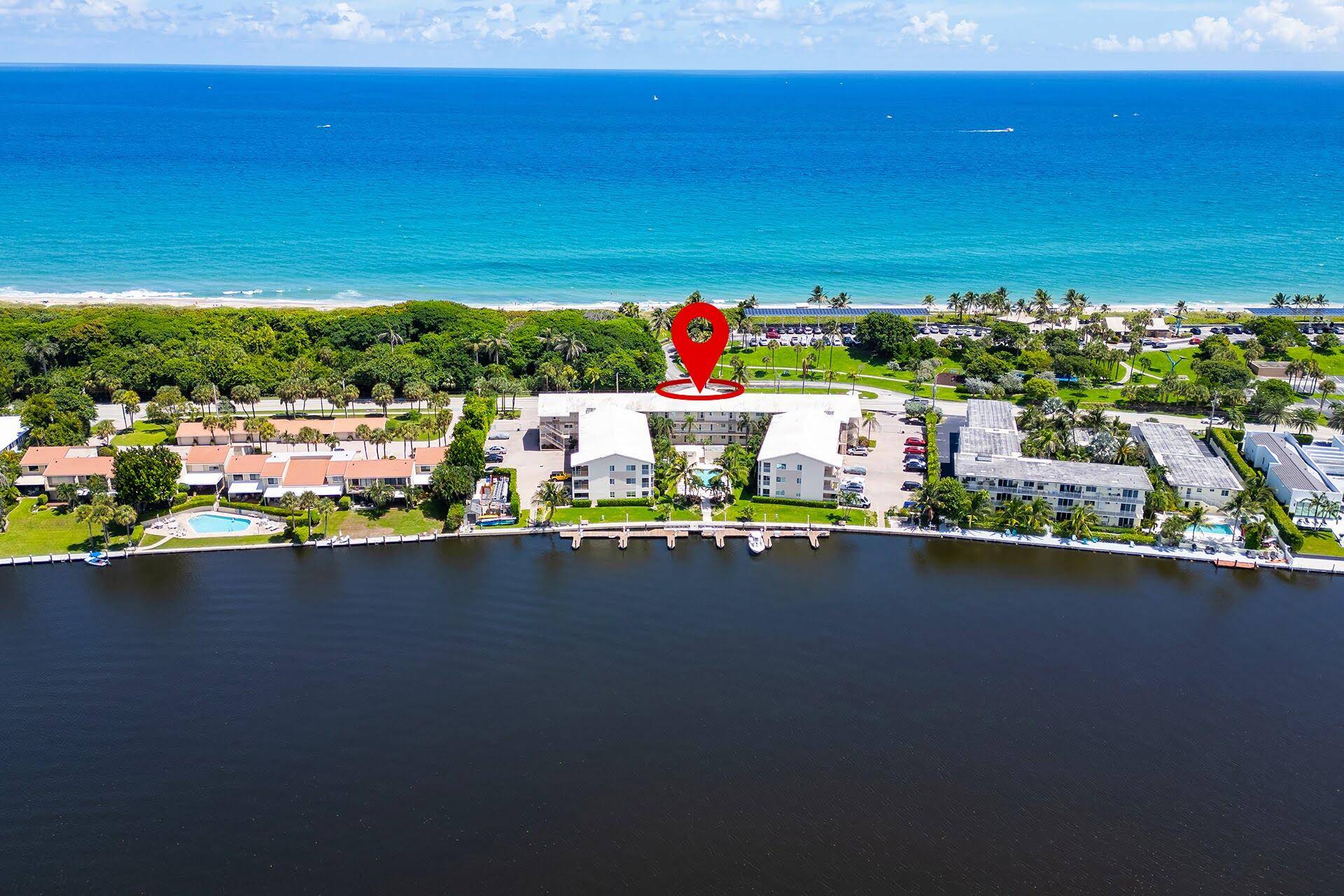 Nestled between the Intracoastal Waterway and the Atlantic Ocean in the exclusive town of Ocean Ridge, this beautifully updated 2 bedroom, 2 bathroom corner condo offers a rare blend of ...