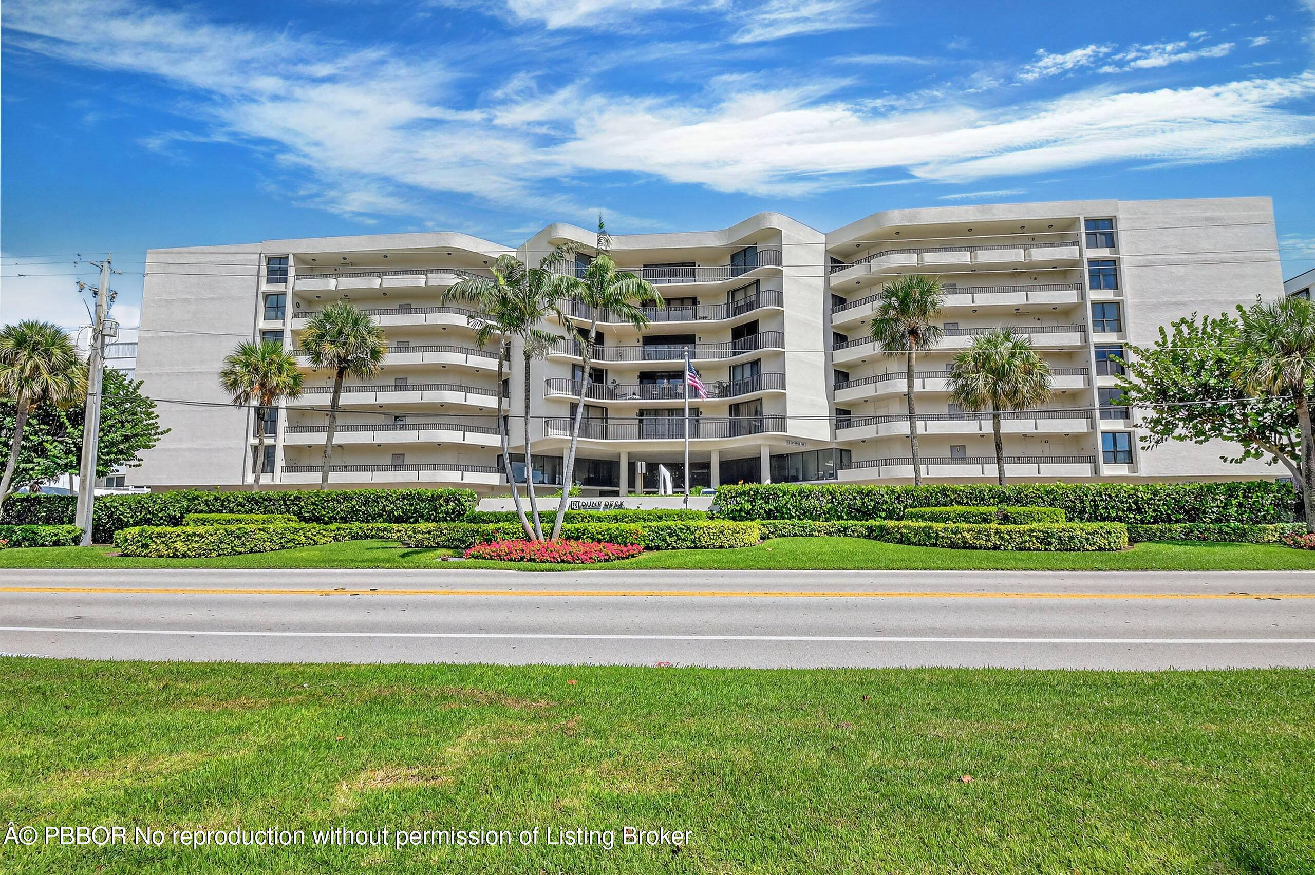 Rarely available three bedroom oceanfront penthouse at Dune Deck.