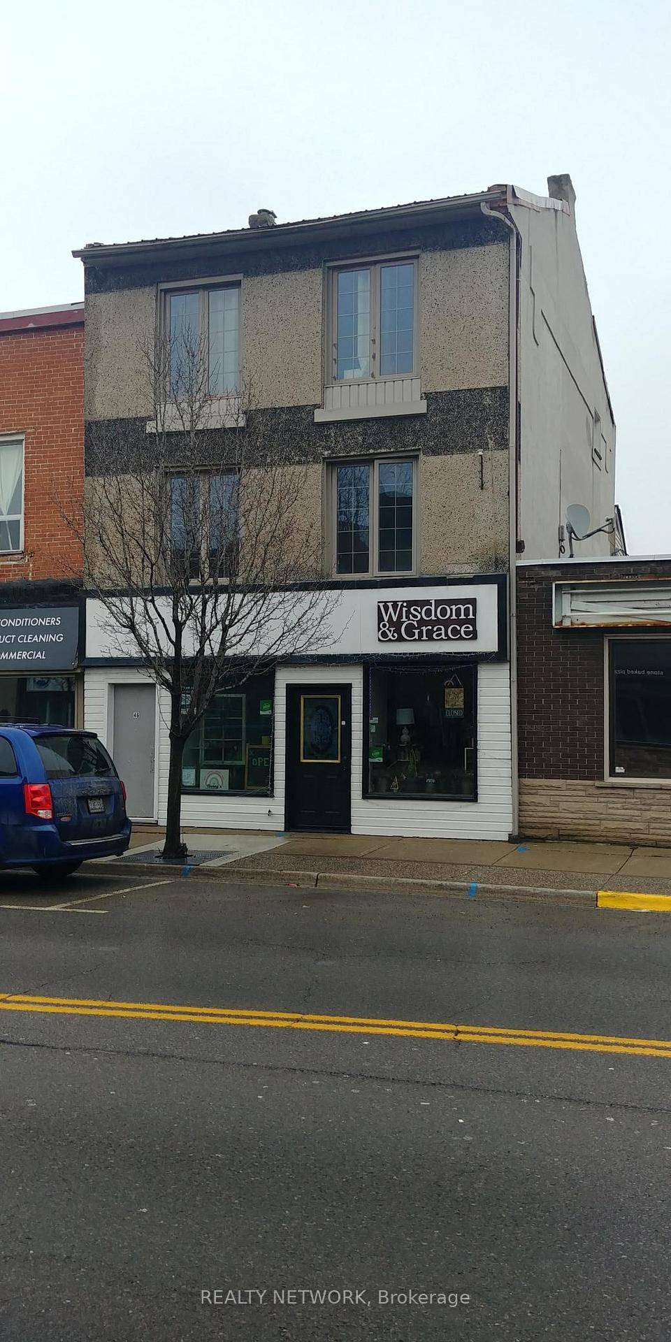 Attention Investors ! Rare opportunity to own this well maintained, three story commercial residential building situated in the heart of Caledonia's thriving downtown shopping district.