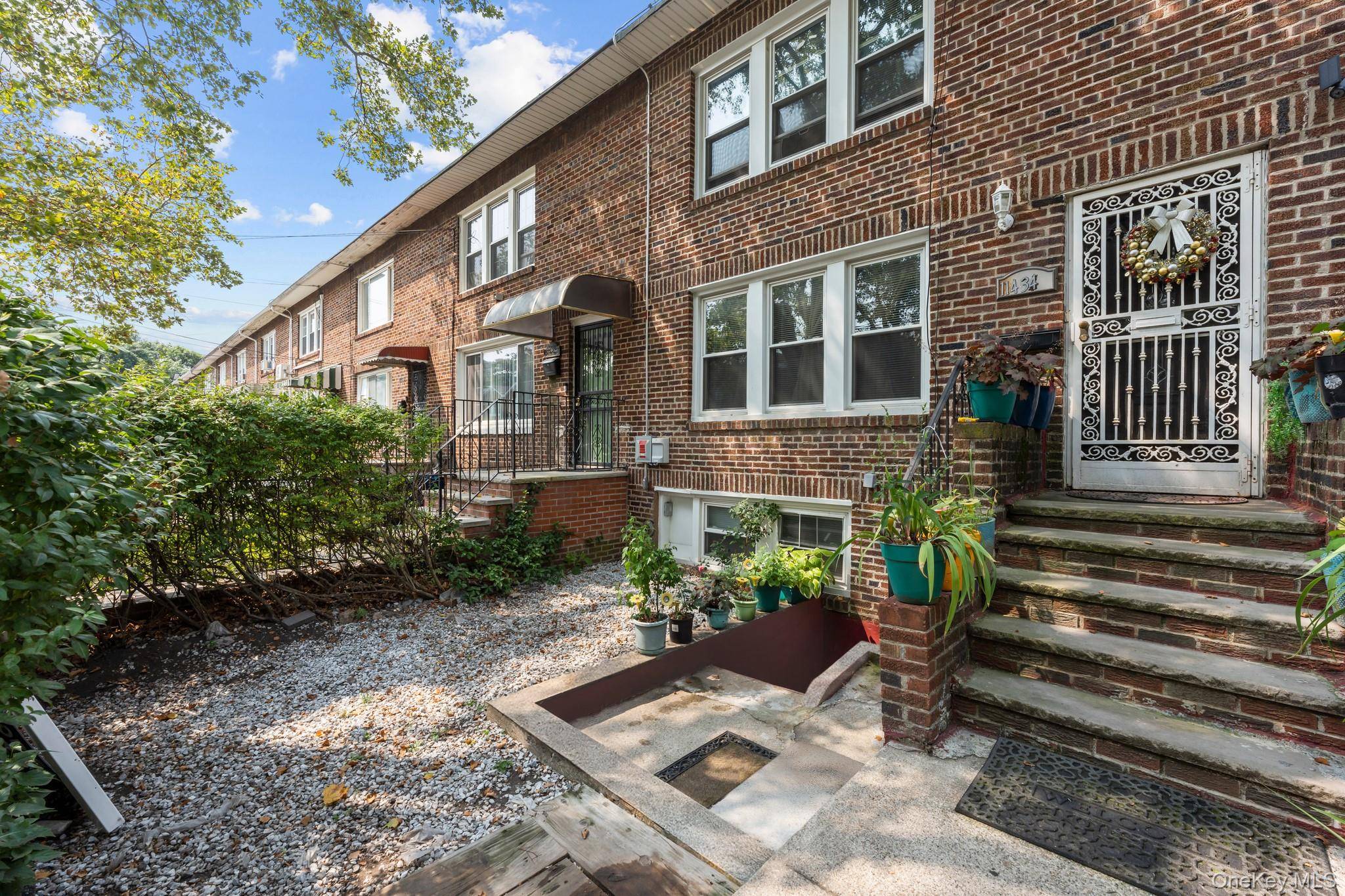 Solid brick, semi detached 3bed duplex w 2 full baths features a full finished basement w full bath and additional bedroom, private entrance ideal for an in law suite or ...