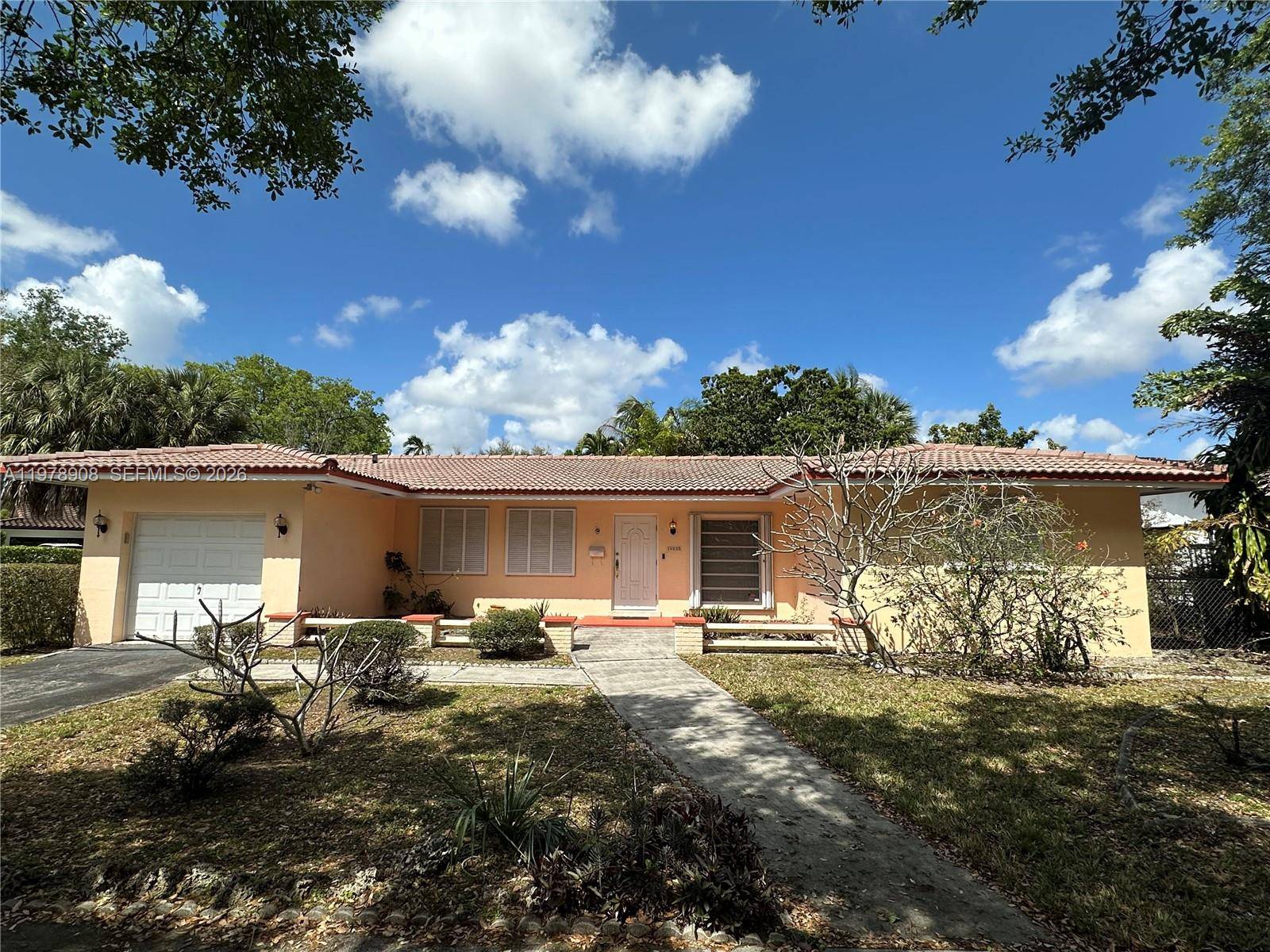 4 Bedroom, 2 Bath home located in the well established Miami Lakes Community, situated on a desirable corner lot with additional yard space and enhanced natural light troughout.