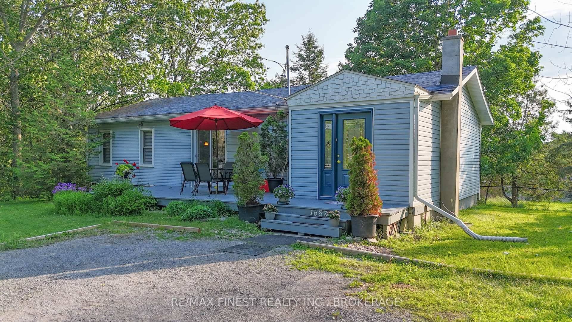 Welcome to this delightful 2 bedroom plus office, 2 bathroom bungalow nestled on a serene and private lot with an attached waterfront lot with your own private trail to the ...