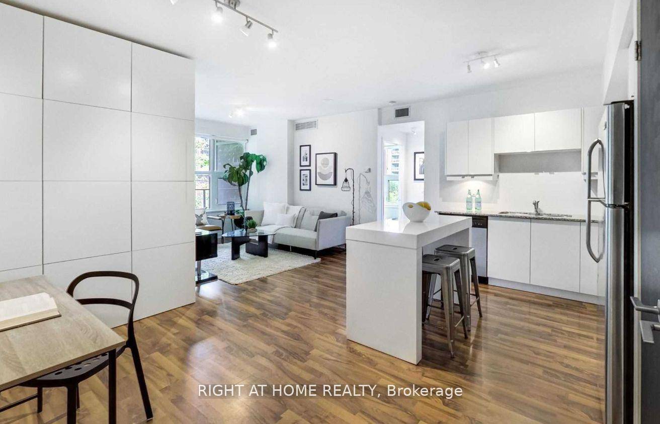 One Bedroom Corner Stunner At Liberty Towers In Liberty Village.