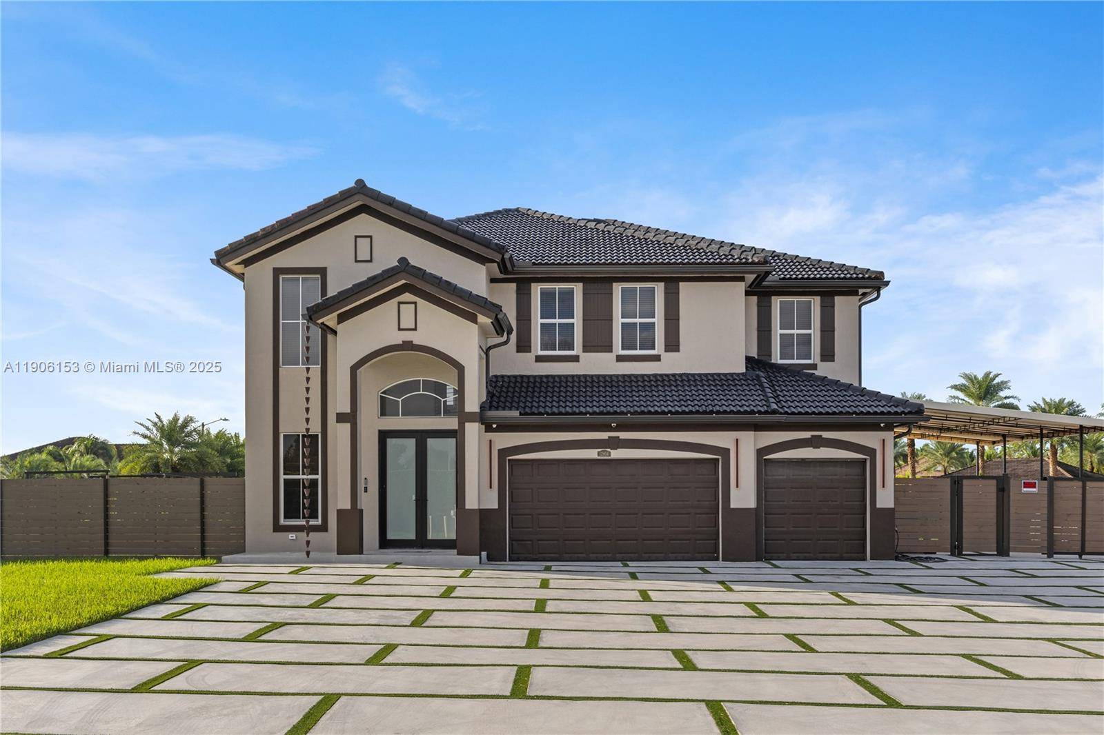 Modern and luminous two story corner lot home, completely move in ready.