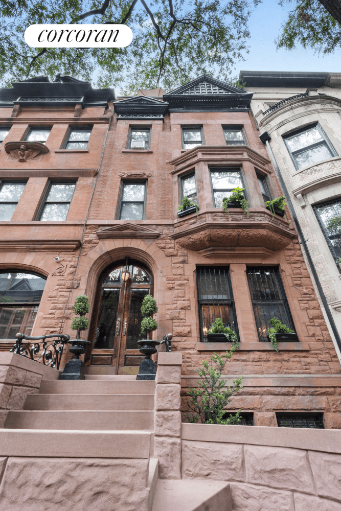 The majestic Queen Anne at 35 West 94 Street has been lovingly preserved and restored by the same owners for over 30 years.