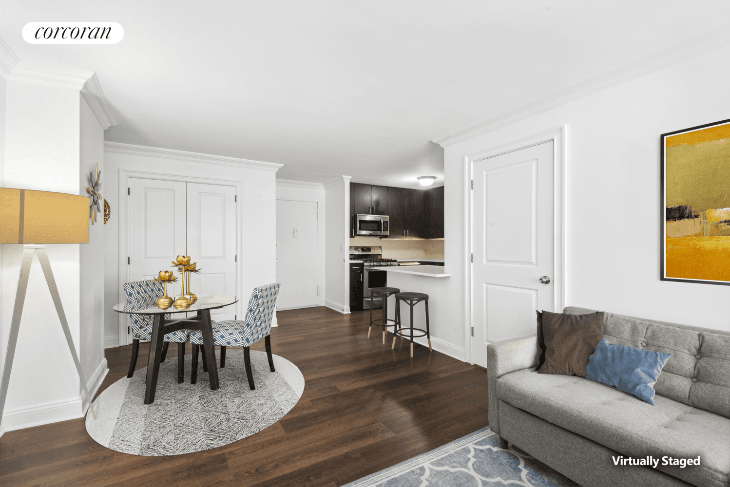 A wonderful two bedroom south facing home in a prime Murray Hill location.