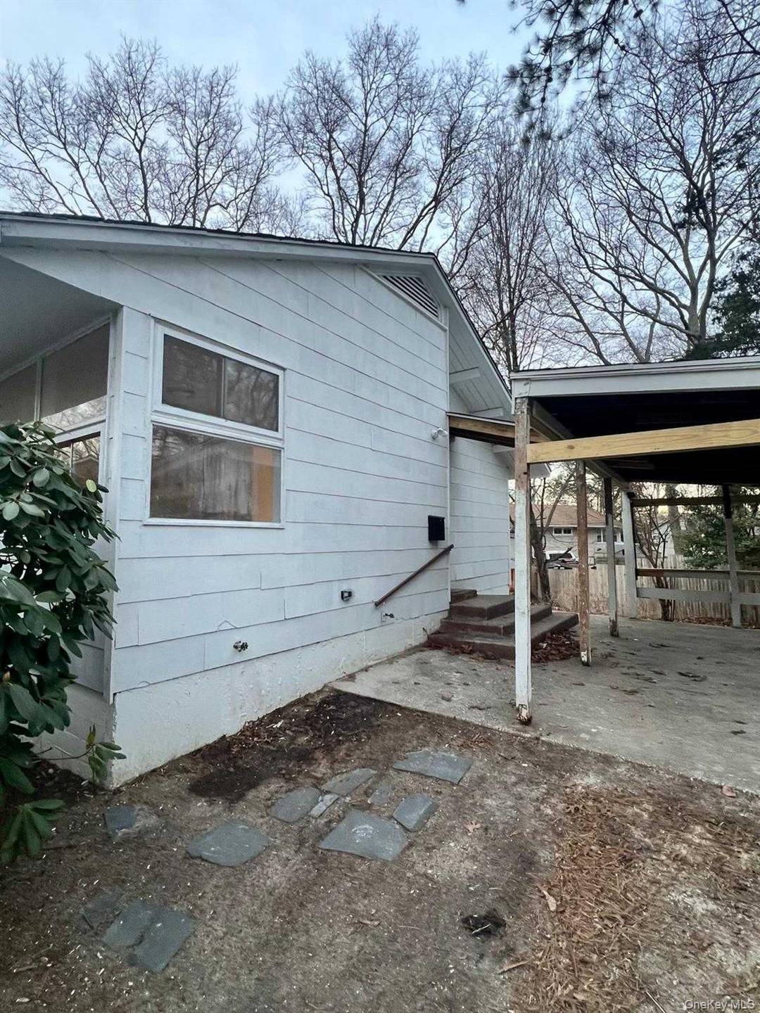 Ranch Style home with 3 bedrooms, 1 full bath.