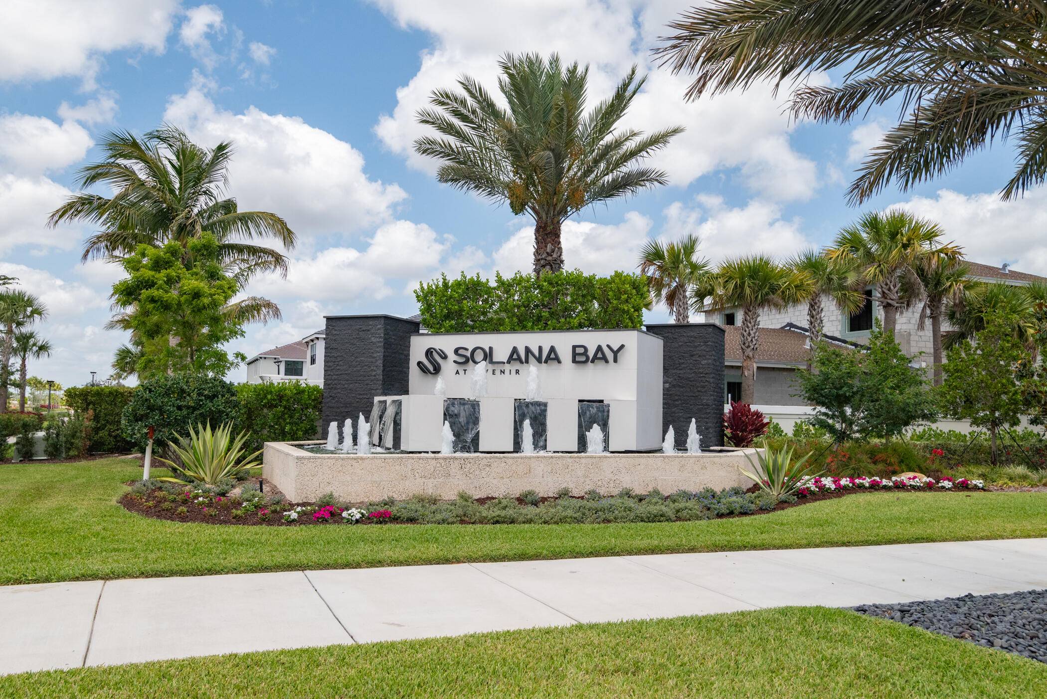 Brand new 4BR 3BA Plus Den pool home overlooking long lake and fountain views at Solana Bay at Avenir !