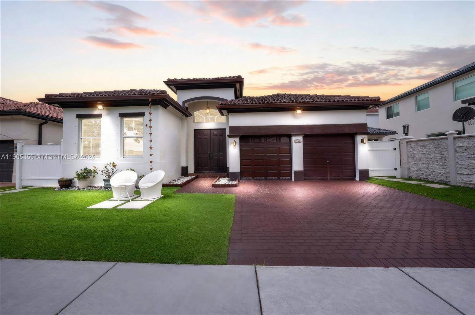 Beautifully remodeled 4BR 3BA single story home in Century Gardens with 2 car garage.