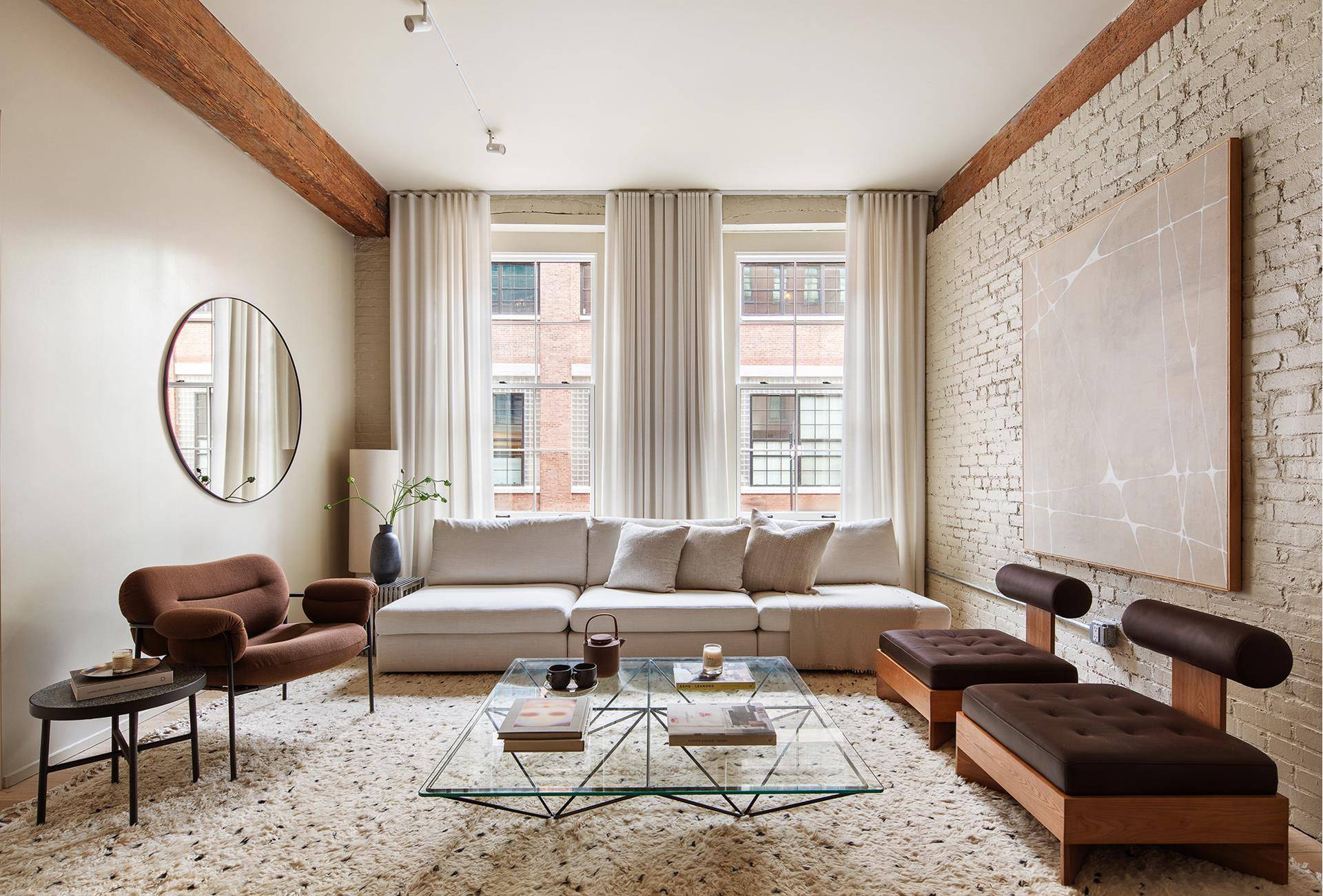 Townhouse B at 168 Plymouth Street is a magazine worthy, one of a kind home located within one of DUMBO's most coveted conversions by Alloy Development.
