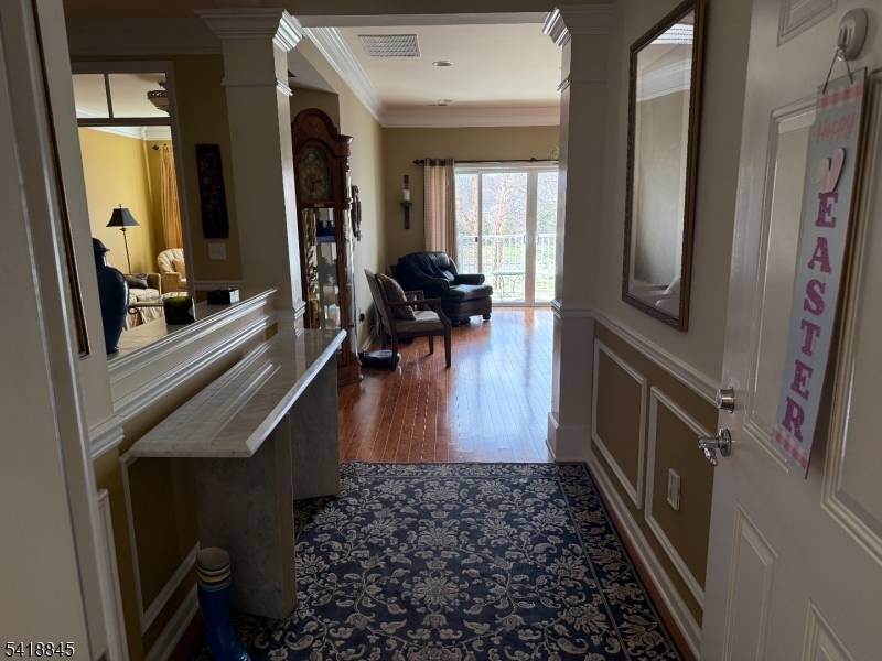 Fabulous 2119 SF Westbrook end unit in Wanaque Reserve, a Del Webb 55 community, is in the newest building.