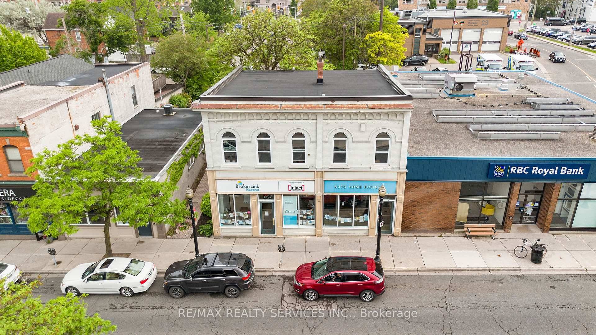 Incredible opportunity to lease a versatile and highly visible commercial space in the heart of downtown Dundas at 66 King St W.