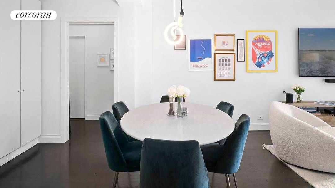 Exceptionally bright and quiet, this spacious corner one bedroom residence is located in the most coveted building on Lower Fifth Avenue's Gold Coast The Brevoort.