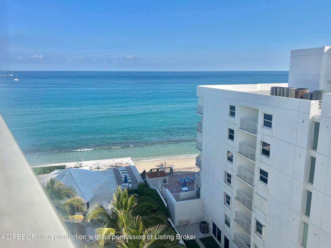 A rare opportunity to own a top floor, fully renovated penthouse under 1 million on the ocean in South Palm Beach.
