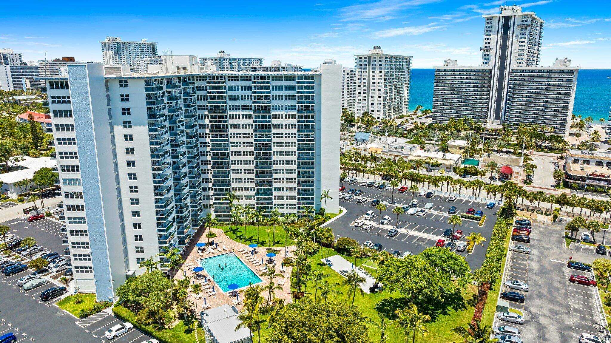 Beautifully renovated 16th floor condominium, located in one of Fort Lauderdale's most desirable 55 communities.