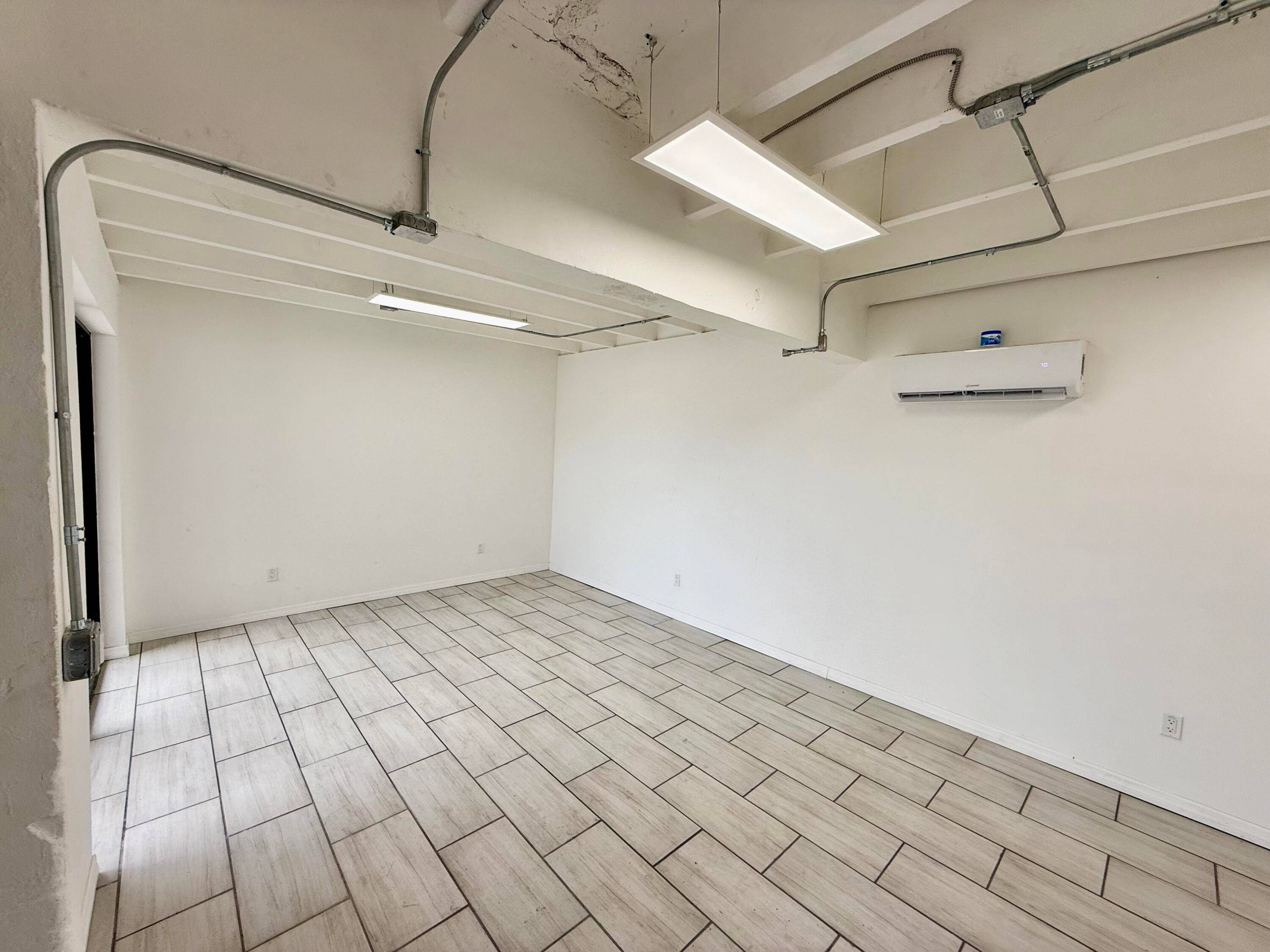 Brand New Spaces available including Suite 101 153sf 500 Mo, 102 420sf 1400 mo, 103 693sf 1, 500 mo, 104 681sf 1500 mo.