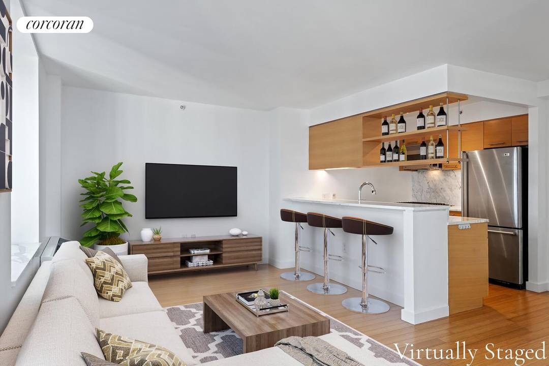 This apartment in vibrant Midtown South is not to be missed !