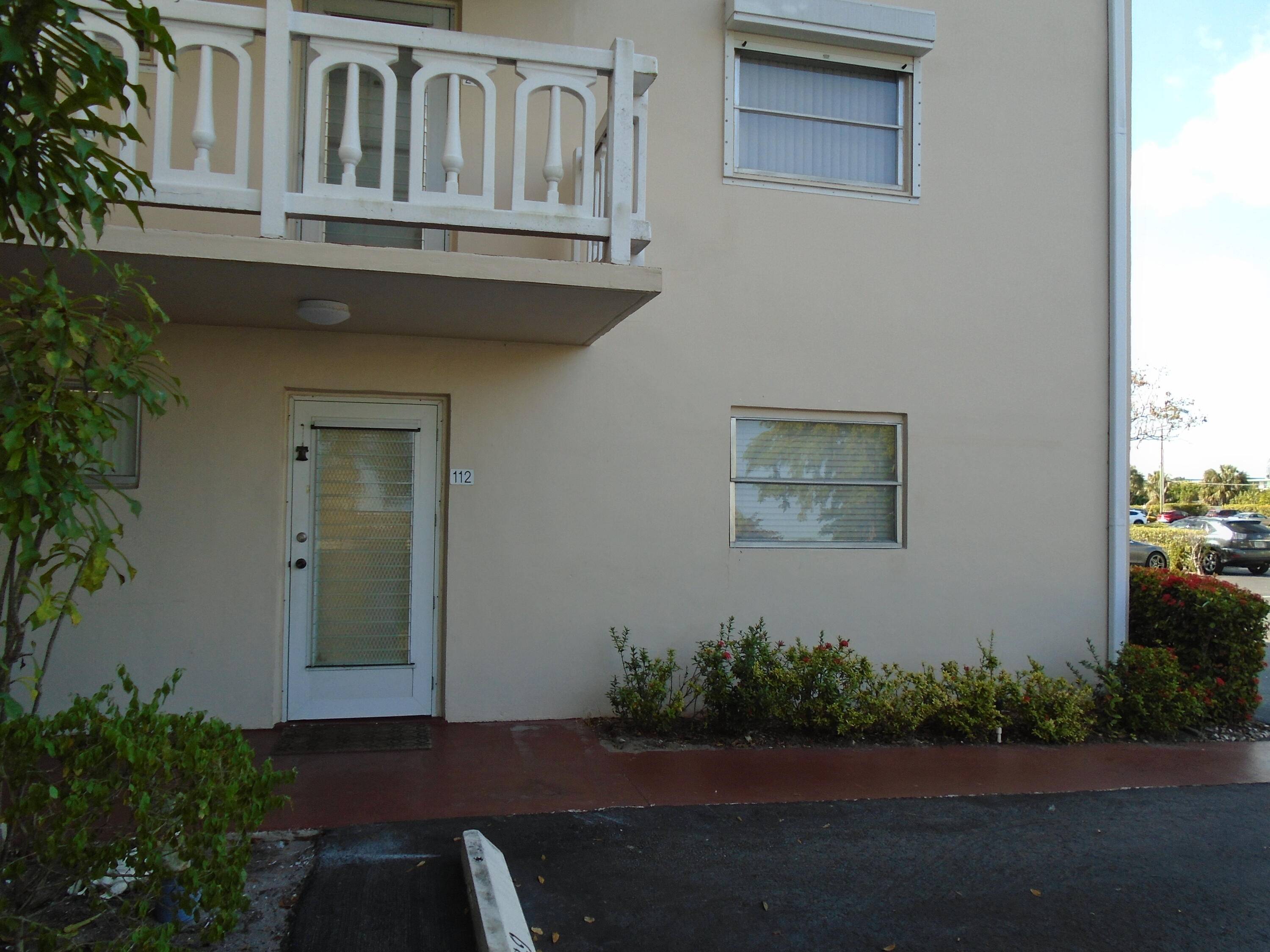 Corner unit on first floor.