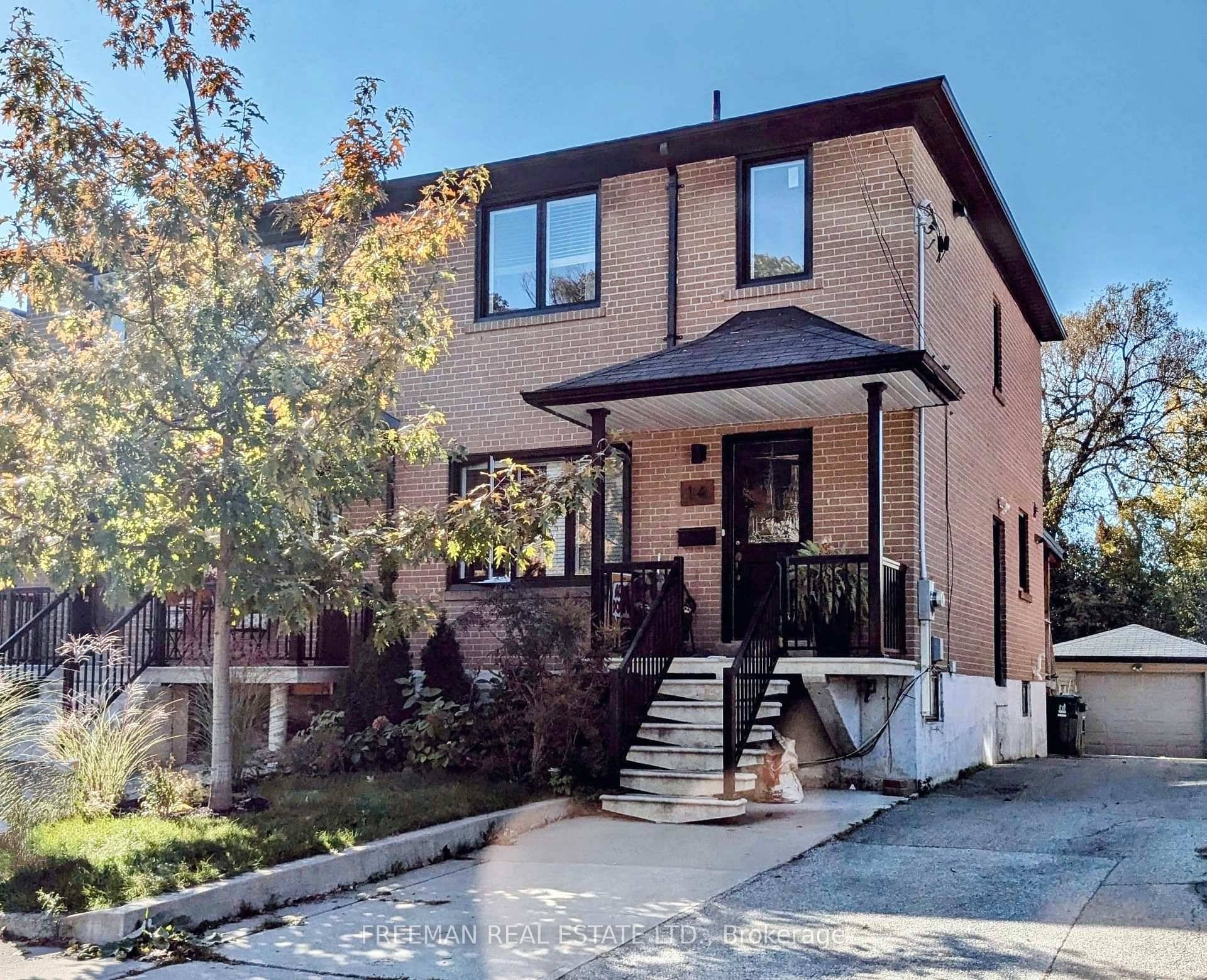 Welcome to 14 Hilldale Road an extensively renovated home in Toronto's west end, offering a rare main floor family room, separate basement apartment, detached garage and a yard that backs ...