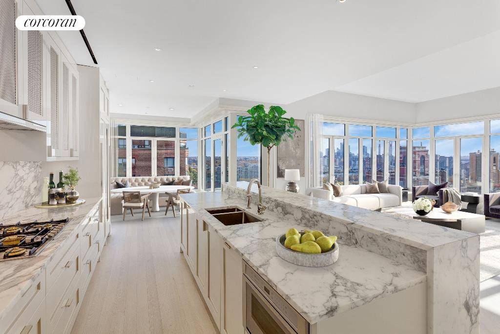 Penthouse 17 is an exquisite full floor, four bedroom, 4.