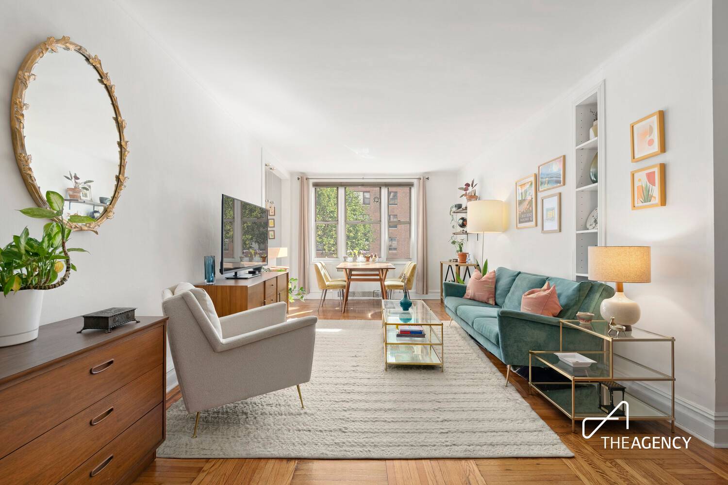Enter into timeless elegance in this sun filled corner one bedroom residence on the parlor floor of 225 Park Place.