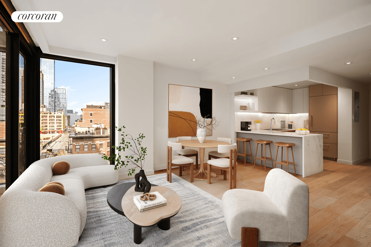 Introducing 355 West at 355 West 39th Street, a boutique condominium offering elegant modern living in the heart of Midtown West.