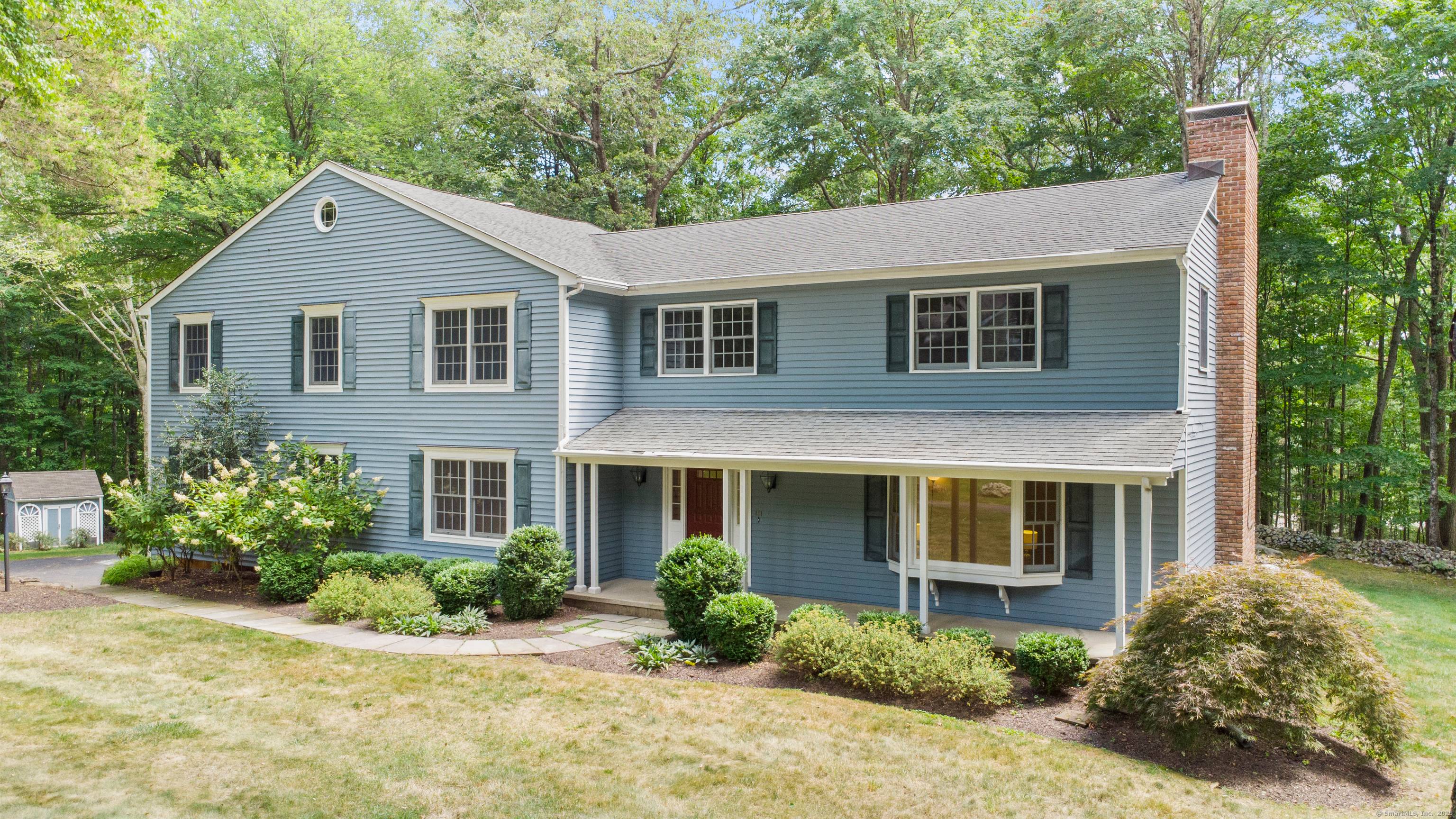 Nestled on 1. 12 acres in sought after South Wilton, this spacious Colonial offers an ideal blend of space, light, and livability.