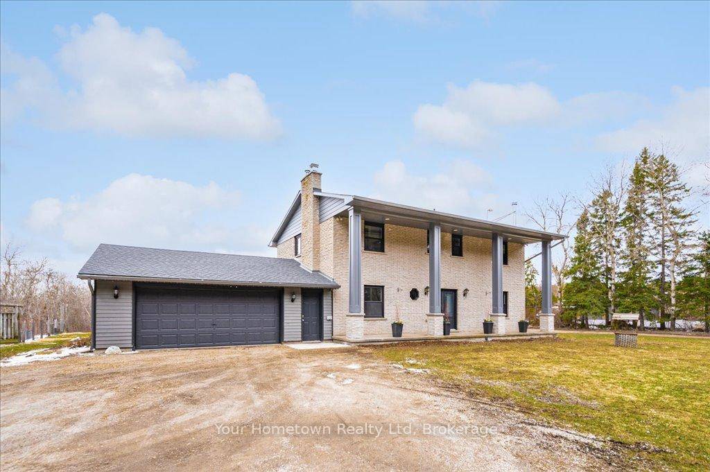 Fully updated four bedroom, four bathroom home on 10 acres !