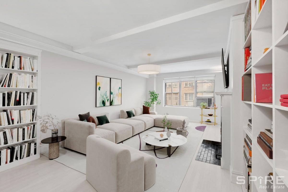 All utilities are included Option to add a washer and dryer, subject to board approval Nestled within the serene and prestigious Beekman enclave, Apartment 2C at 424 East 52nd Street, ...