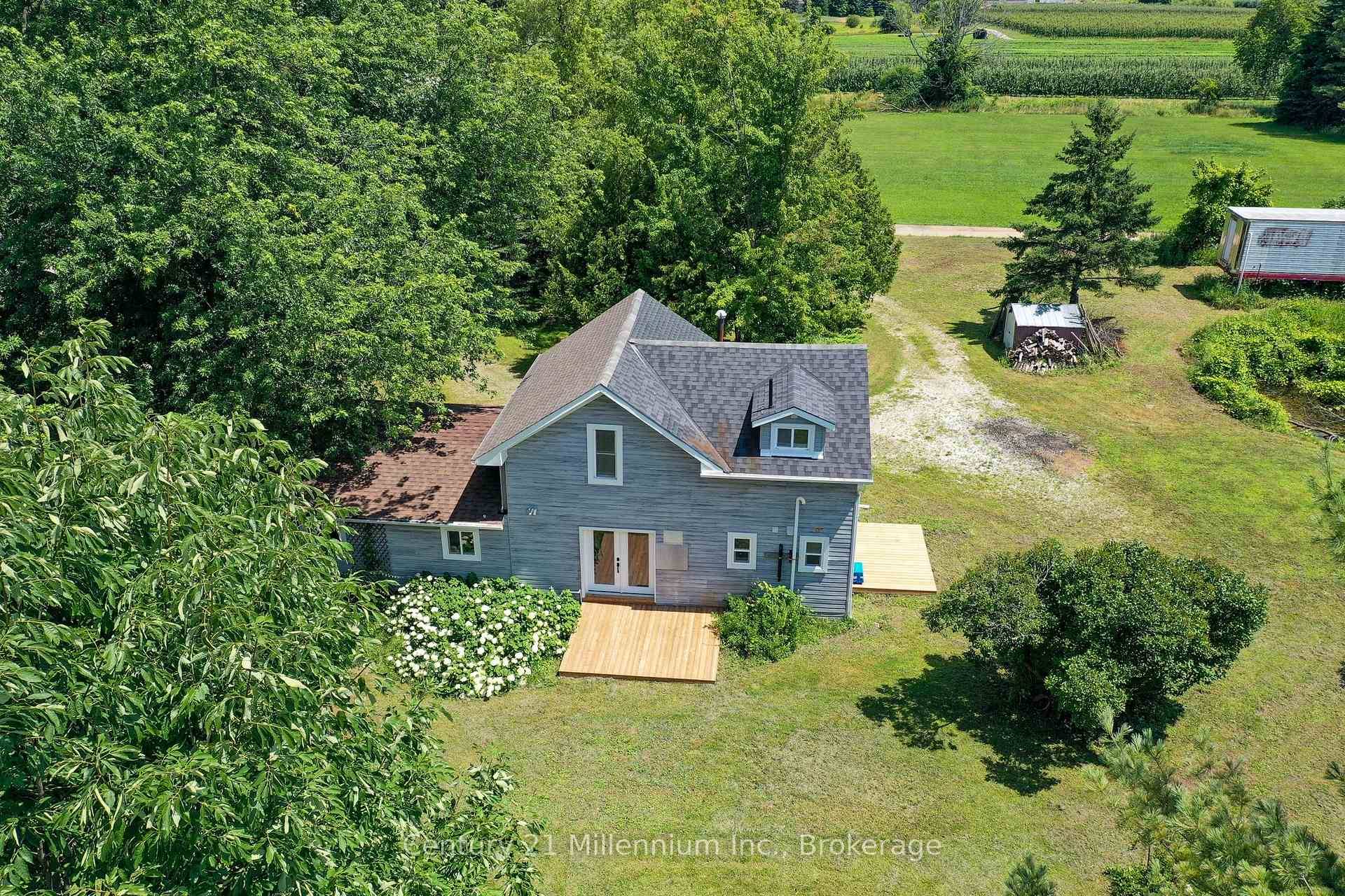 This private, countryside property is 1.