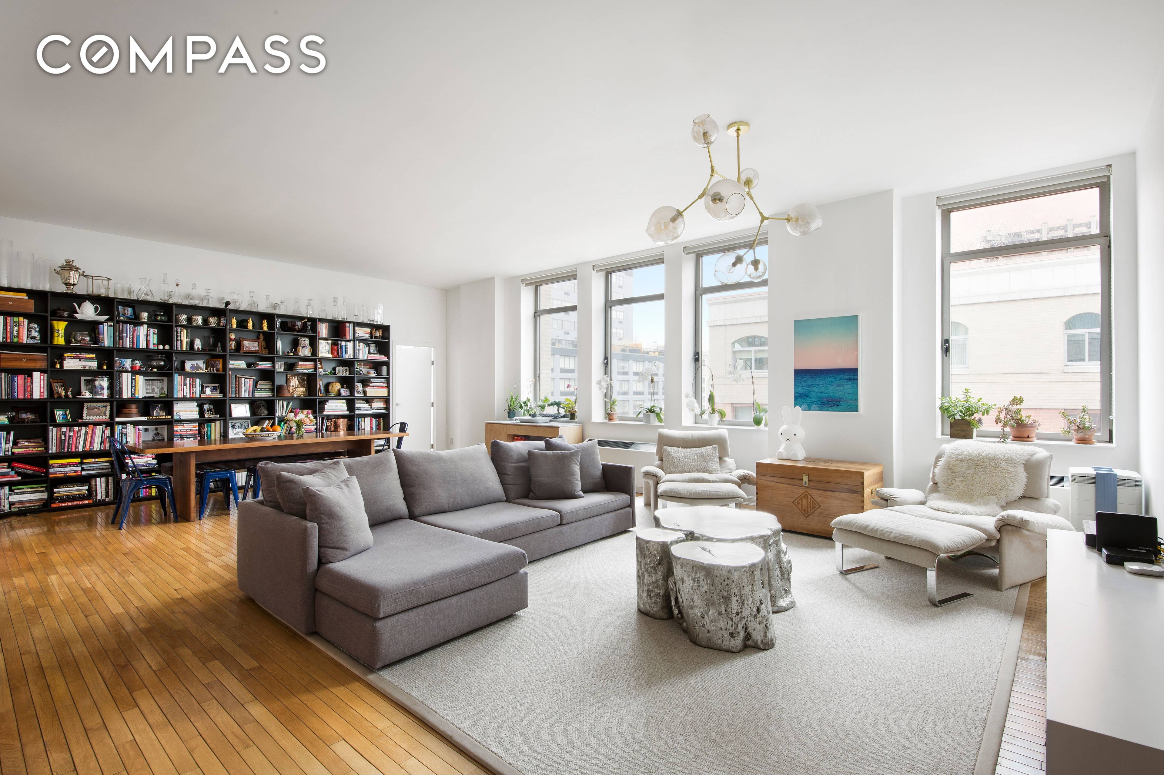 Spectacular Sun Filled 3 Bed, 3 Bath Chelsea Mercantile Loft.