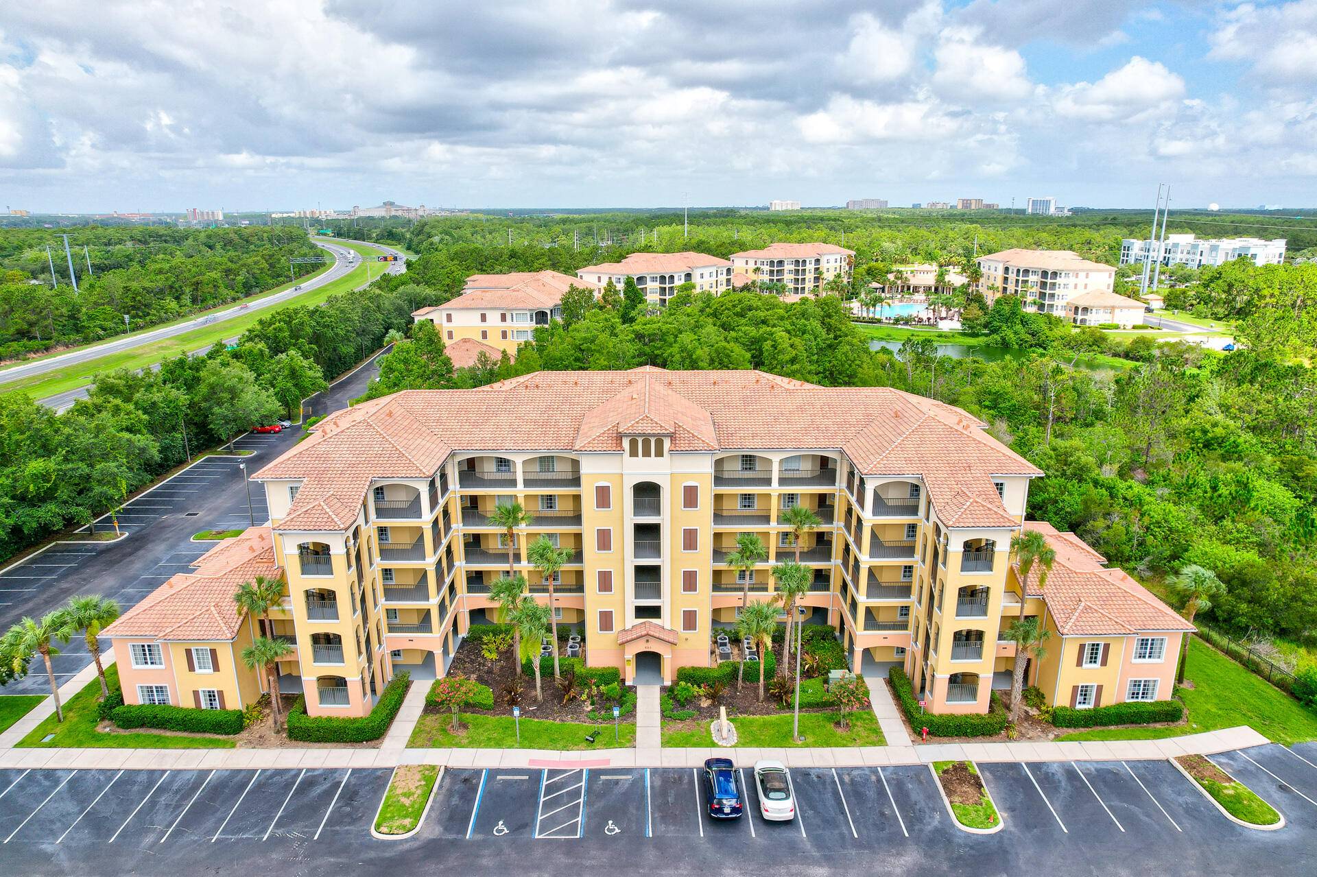 Price Adjustment ! Discover this stunning, fully furnished 3 bedroom, 3 bath condo in the heart of the Worldquest Resort, just 10 minutes from the Disney parks.