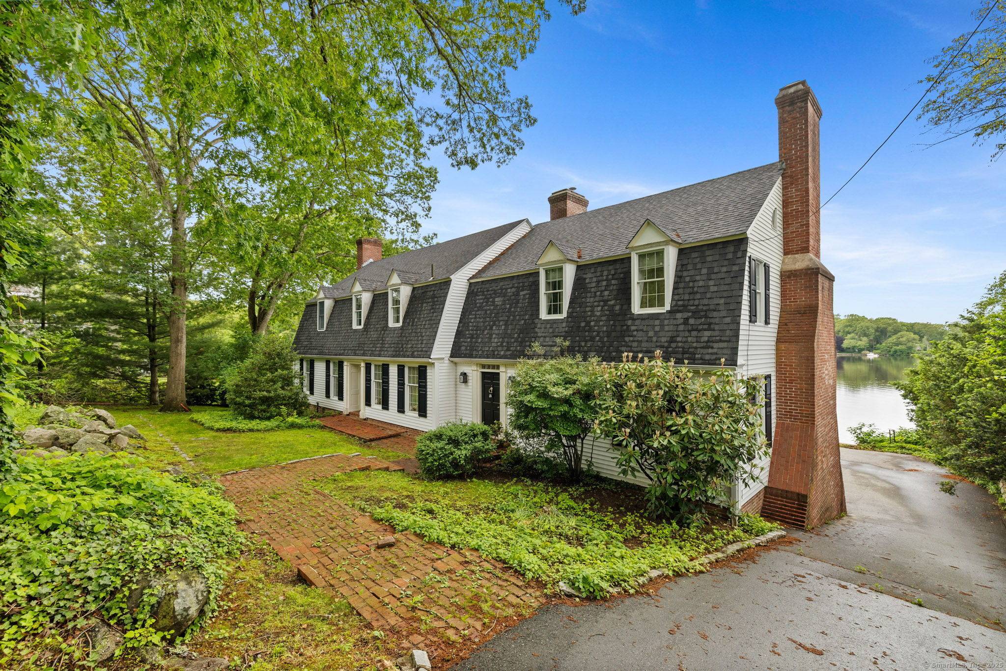 Extraordinary opportunity to own direct waterfront home with permitted dock and private tidal beach.