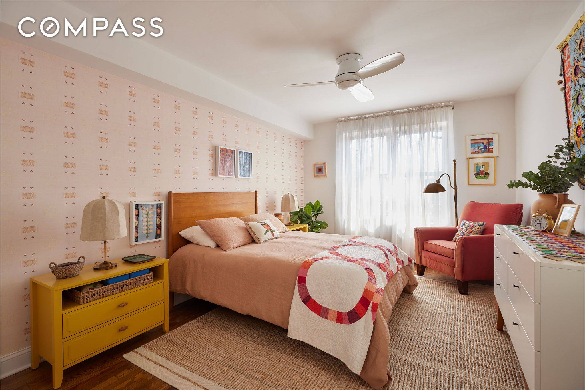 Welcome home ! Sunlit and spacious one bedroom at 66 Overlook Terrace.