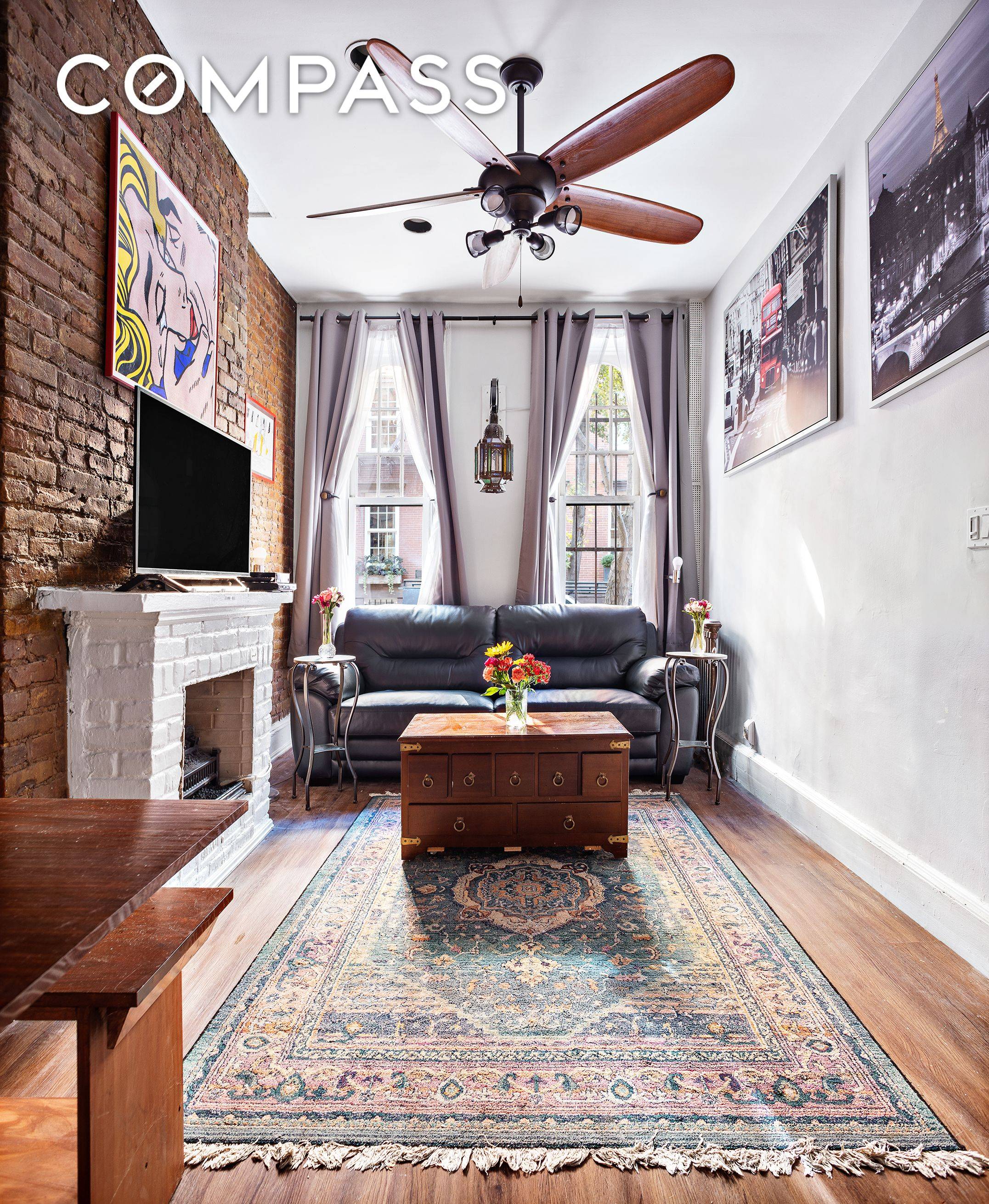PRIME WEST VILLAGE HONEY OF A HOME HIGH CEILINGED SWEET HEART w SLEEPING LOFT BY THE BUILDING'S GARDEN NEAR HUDSON RIVER PARK amp ; MEATPACKING DISTRICT LOW MONTHLIES, EASILY RENTABLE ...