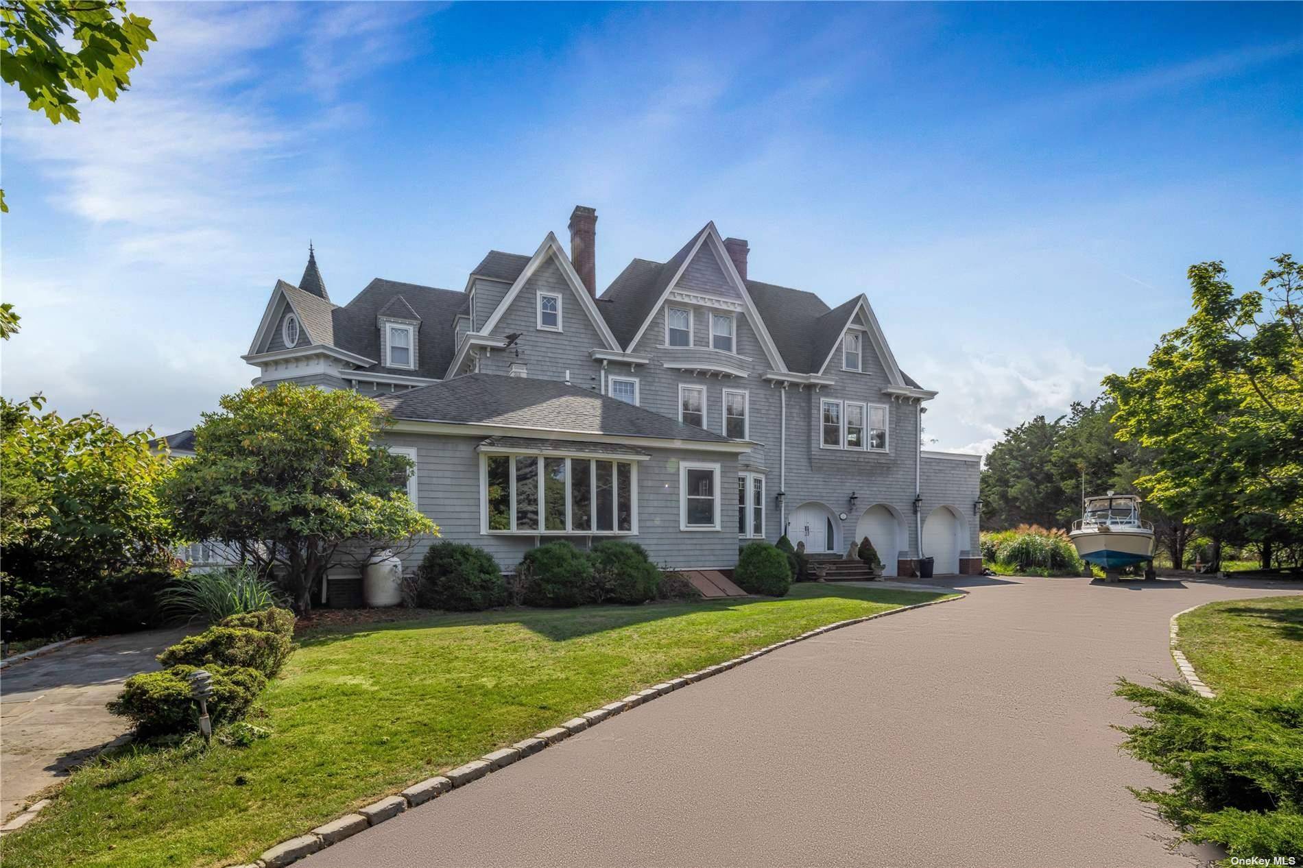 Timeless Grandeur on the Waterfront Step into a world of historic elegance and boundless potential at this rare, waterfront gem.