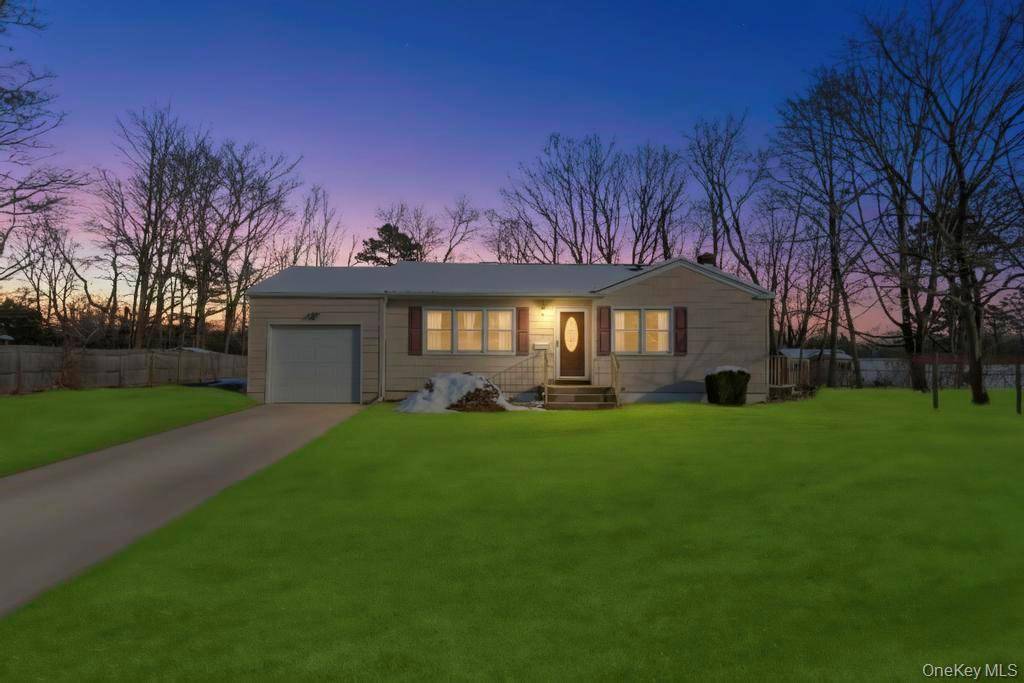 This three bedroom, one bathroom ranch offers comfortable single level living with a full basement that includes a partially finished area, all set on a.