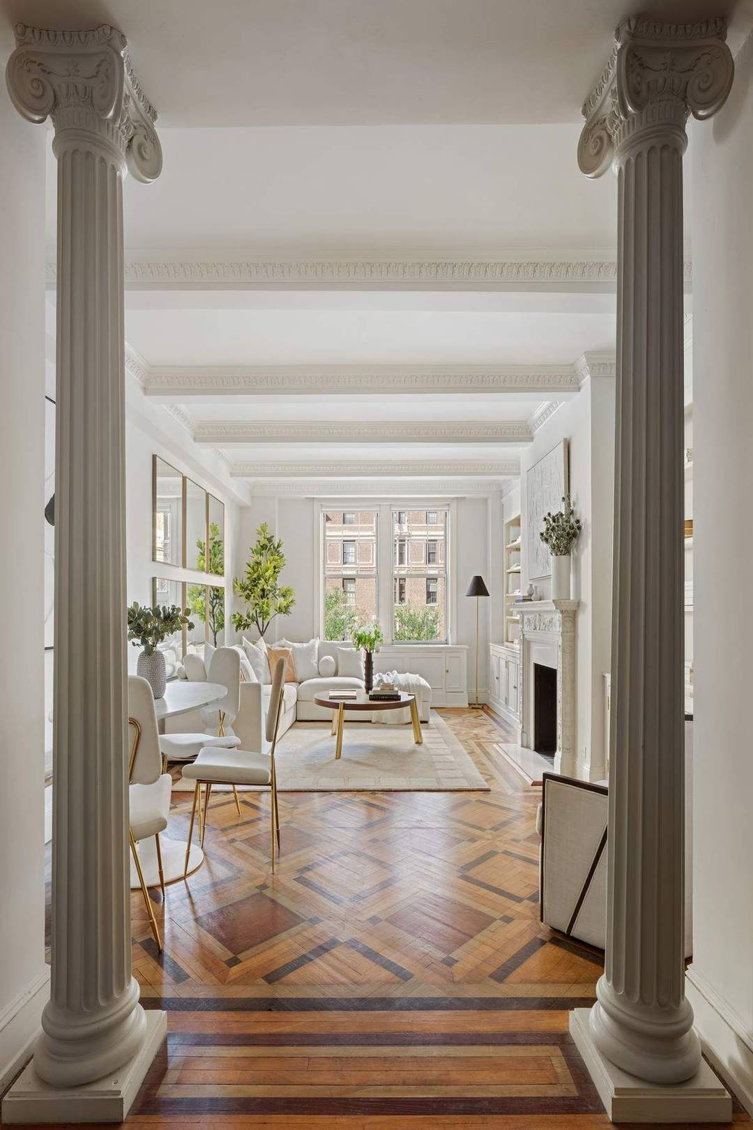 A rare opportunity to acquire a beautifully proportioned two bedroom, two bath prewar residence with sweeping views over Park Avenue, just two blocks from Central Park.