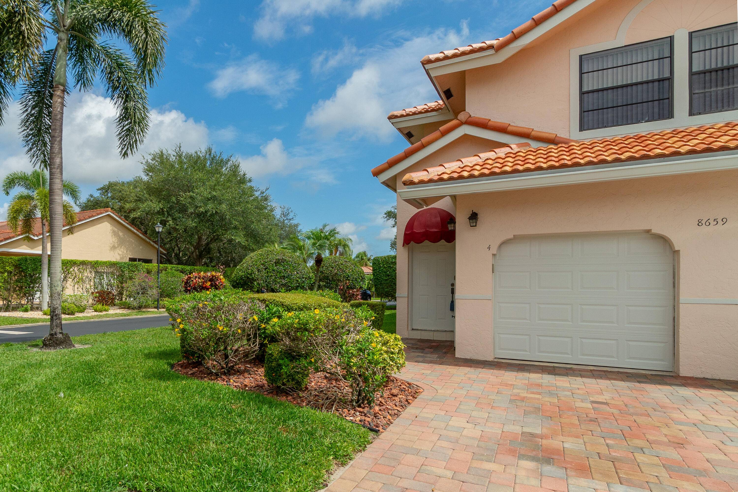 Rarely available 3 bedroom 2 bath 1 car garage corner unit located in the all age community of Villa San Remo.