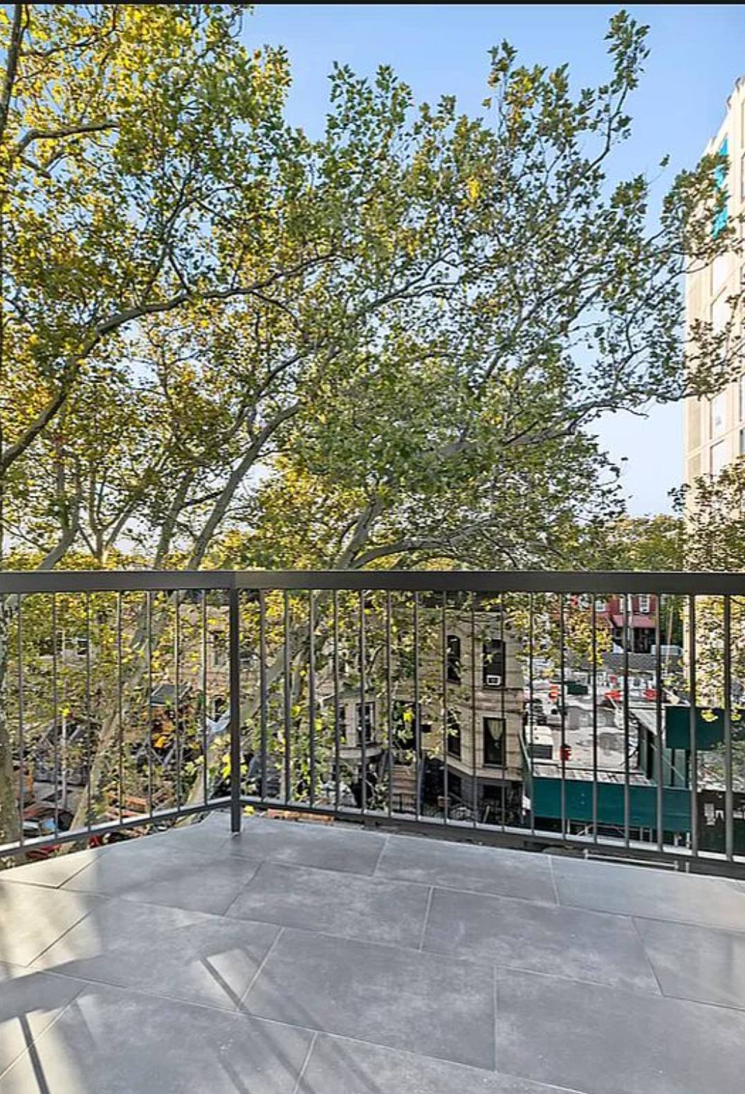This newly gut renovated true three bedroom unit with TWO private terraces, a washer dryer, and modern finishes sits on a quiet tree lined street in the increasingly popular Bushwick ...