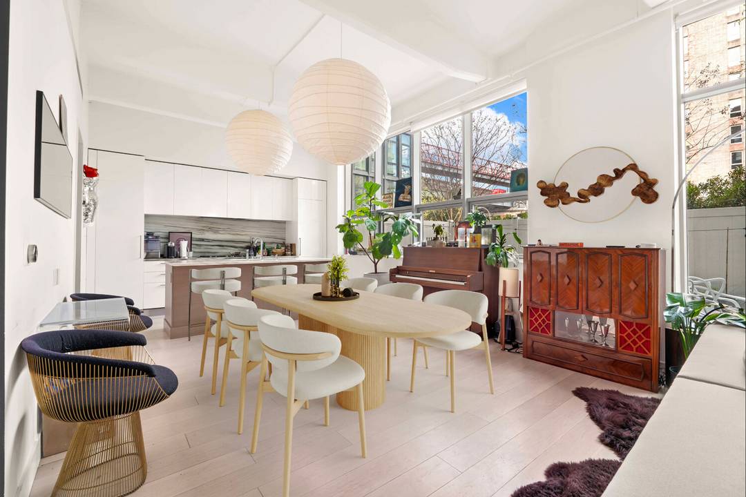 Expansive Garden Loft with Private Outdoor Space in Prime Williamsburg Welcome to Residence 1E at 338 Berry Street a spacious and thoughtfully designed 3 bedroom, 2.