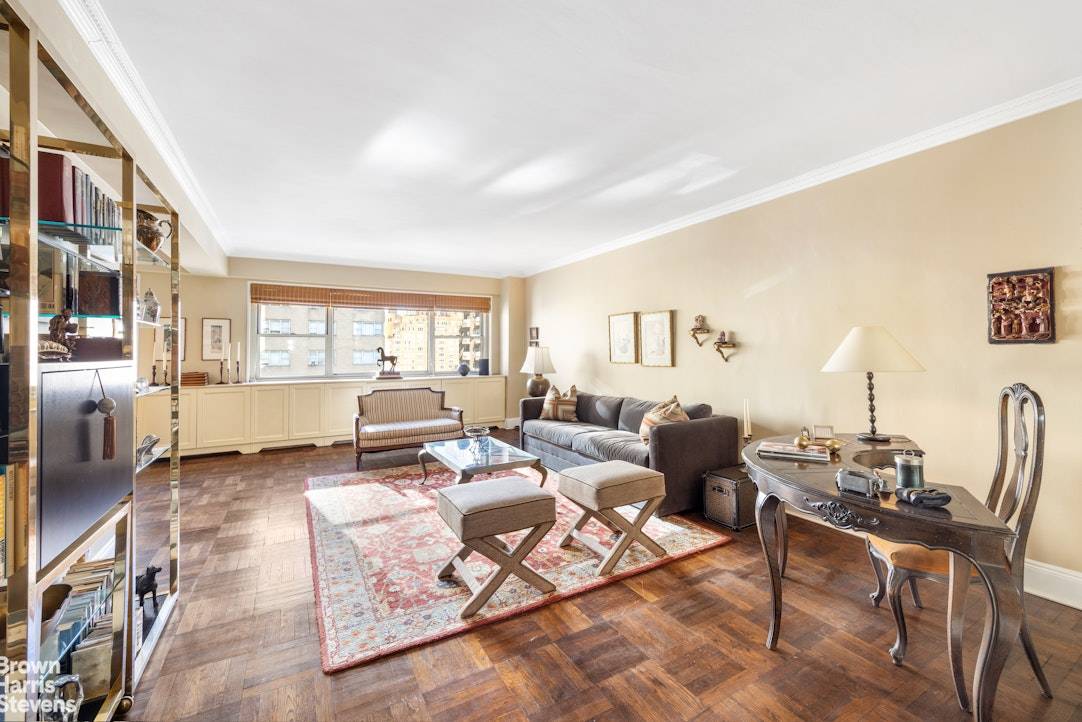 NEW TO MARKET ! A rare and coveted high floor corner home with nearly 40 feet of frontage over Park Avenue and vistas of the Empire State Building in a ...