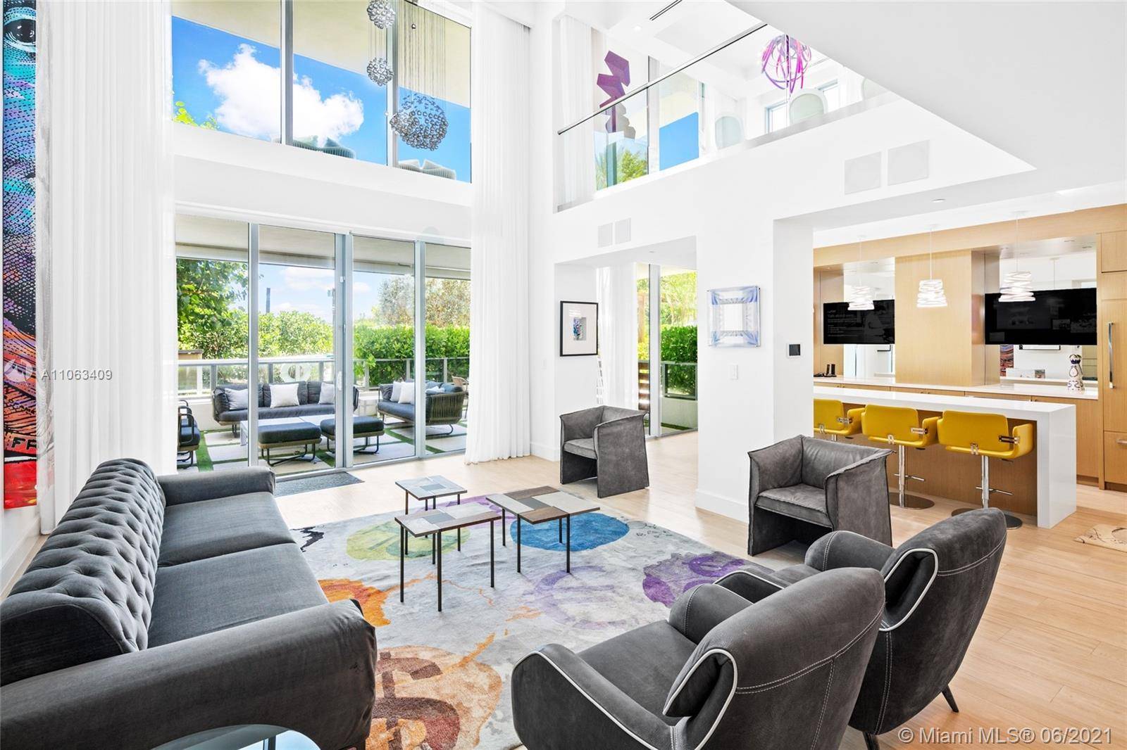 This one of a kind two story duplex boasts 4 bedrooms, 4.