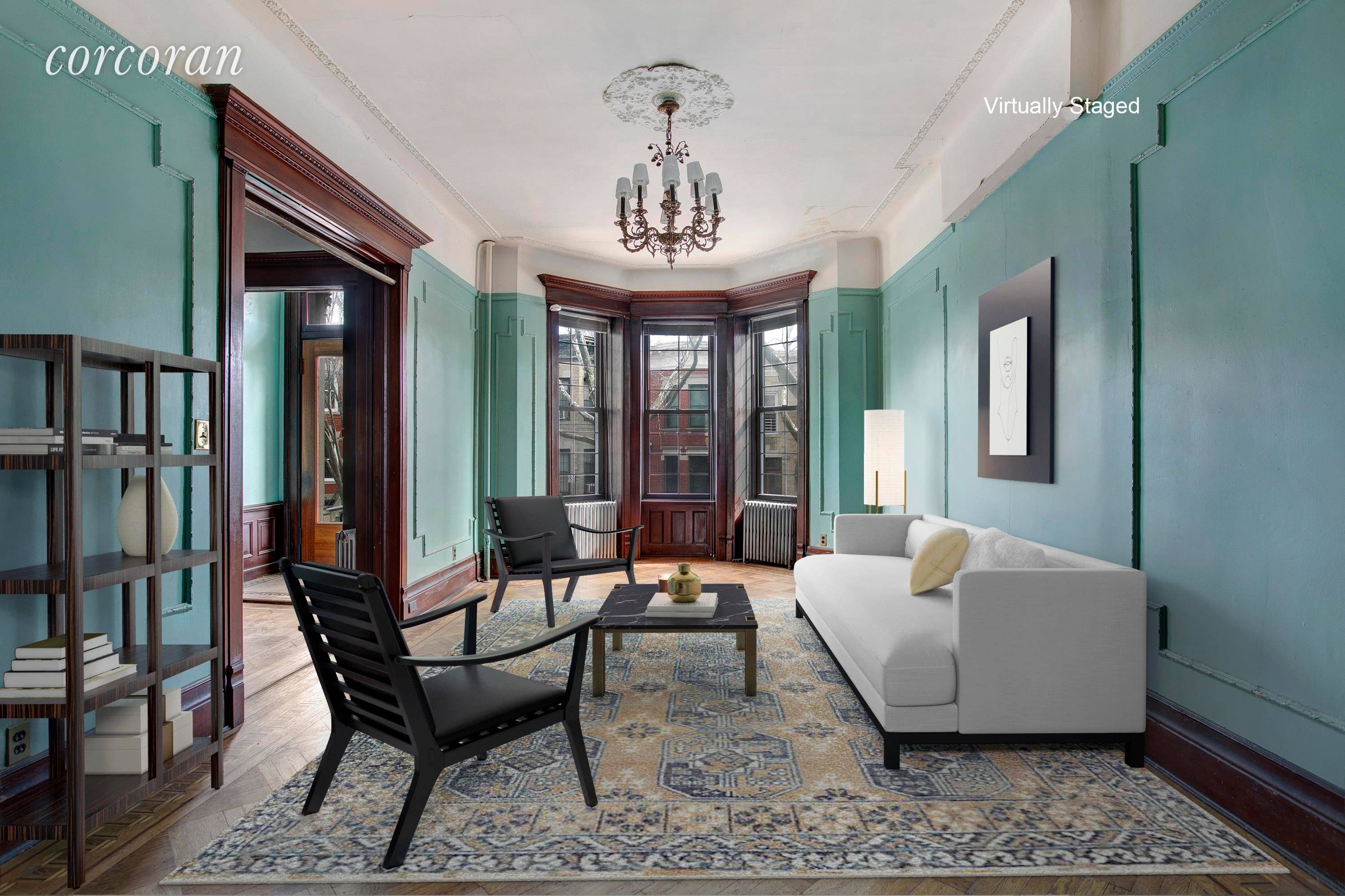 Classic two unit home on the most desirable block in Windsor Terrace.